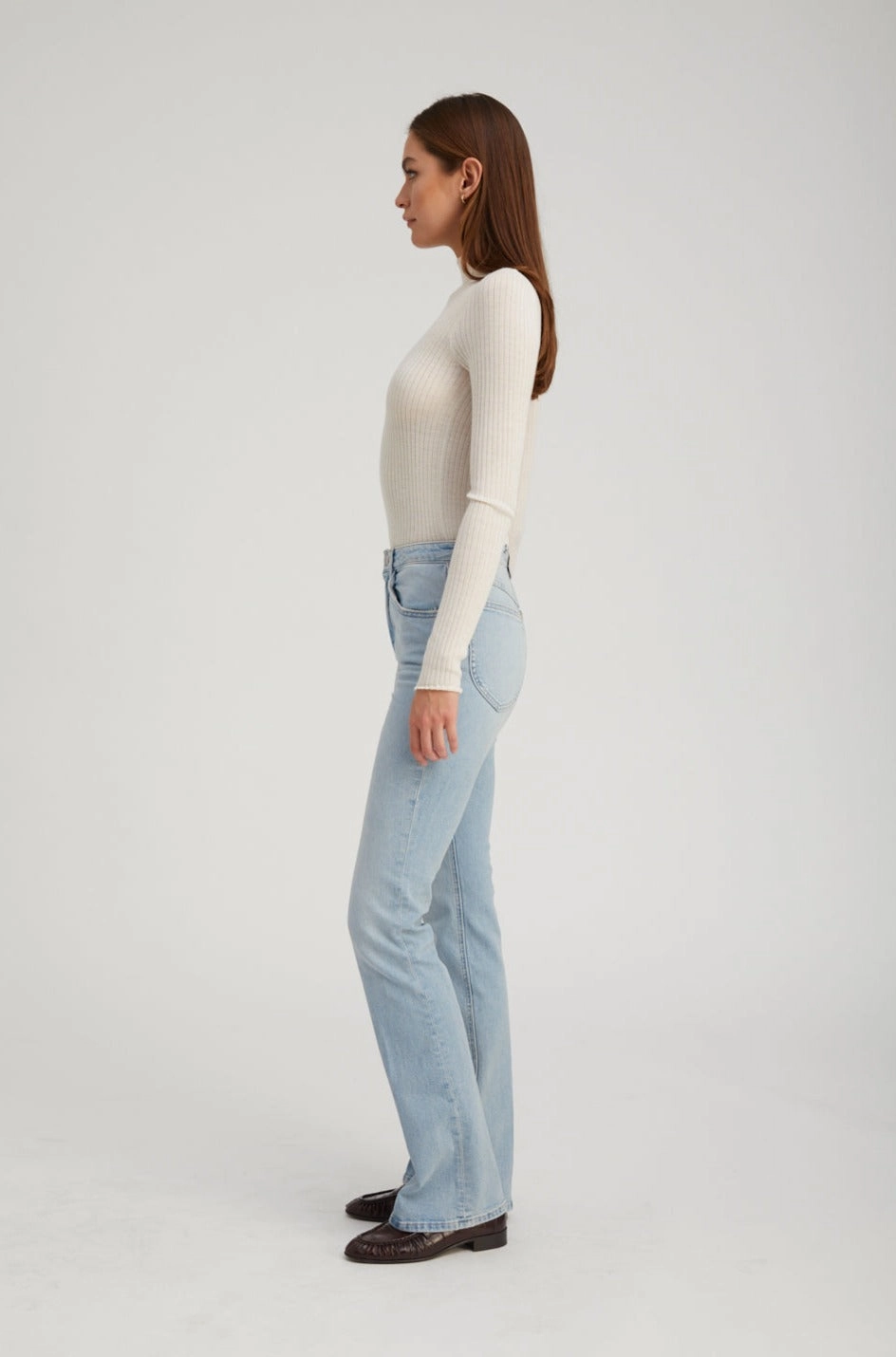 Travel Friendly Franoise Micro Flare Denim