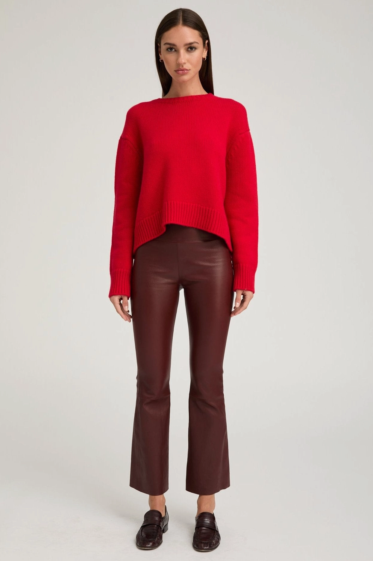 Perfect Fit Wear Pinot Leather Ankle Flare