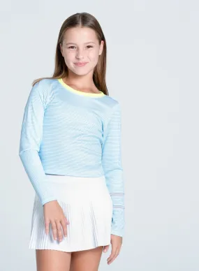 Durable Overlock Stitch Foldable Cuff Design Victory Streak Long Sleeve