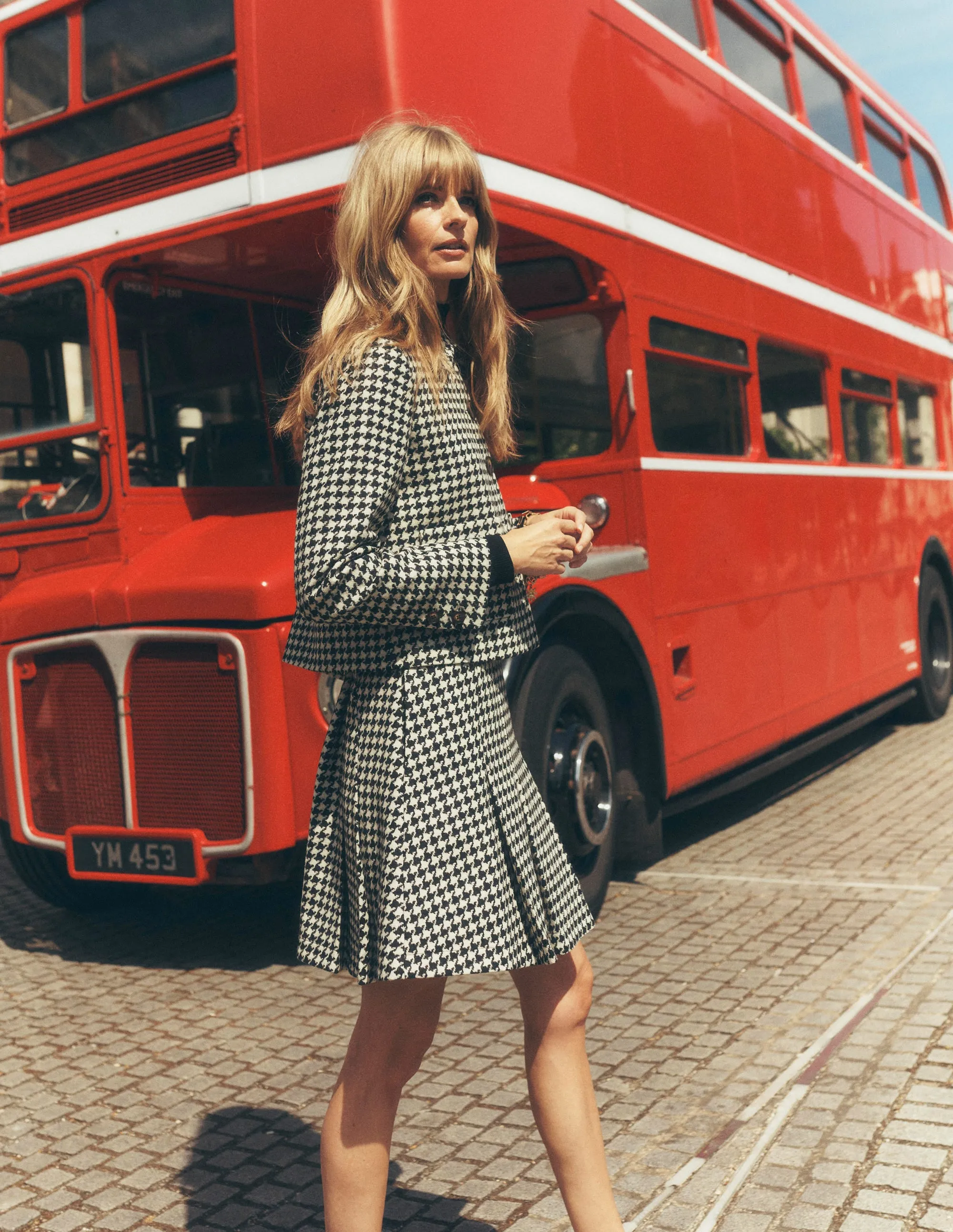 Fit For Daily Knightsbridge Wool Jacket-Black Dogstooth