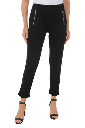 Front Faux Zip Pocket Legging All Day Use