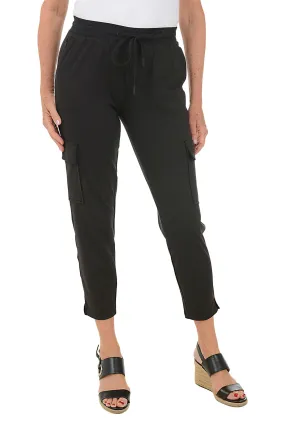 Padded hips Tapered Look Cargo Pocket Slim Leg Active Pant