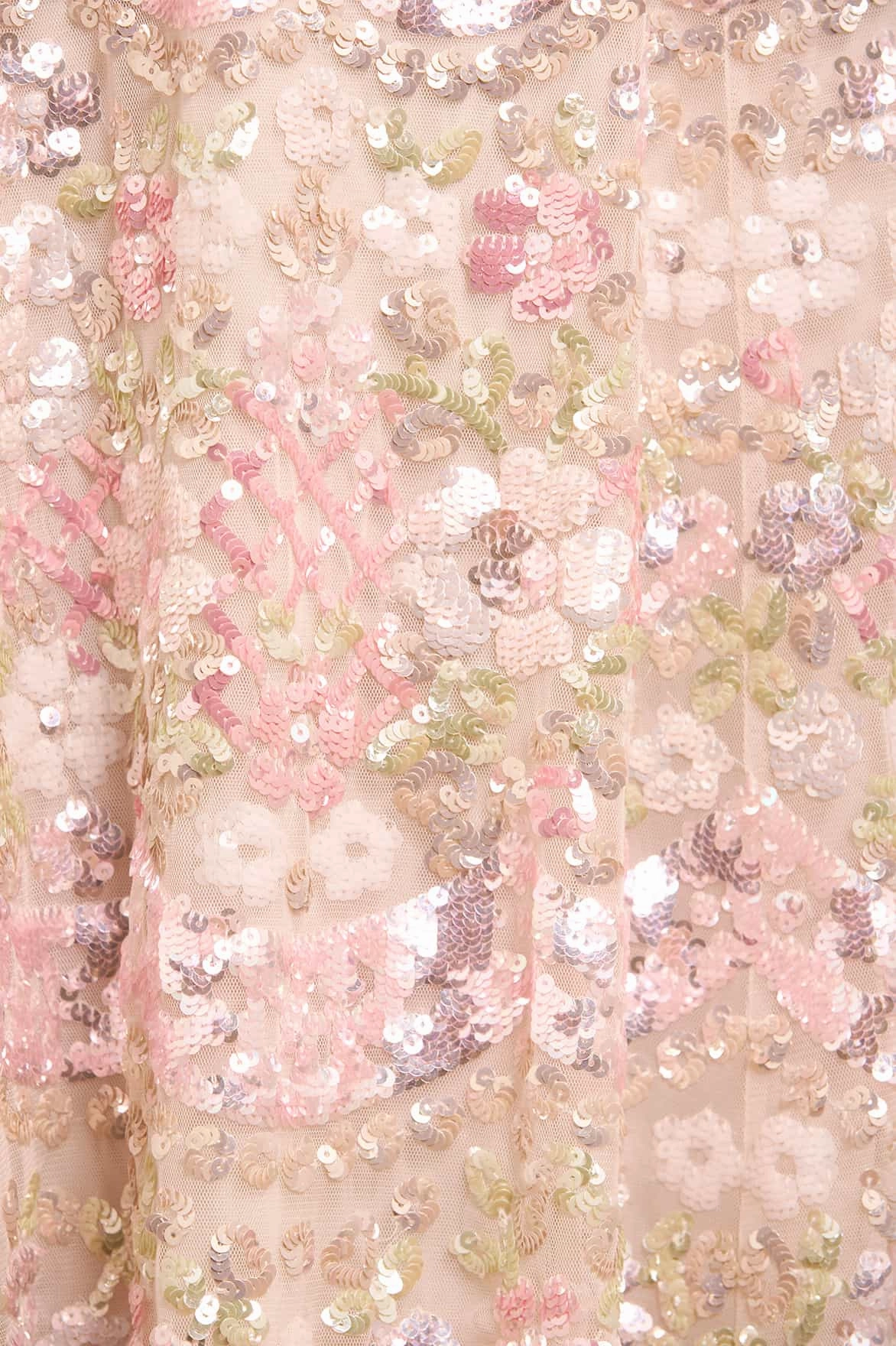 Playful Twist Garden Delight Gloss Ankle Gown