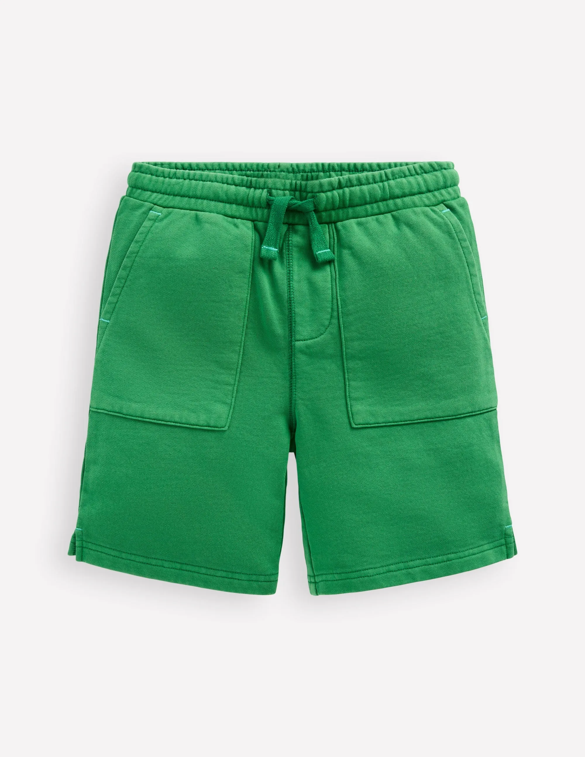 Garment Dye Shorts-Highland Green Comfy Style