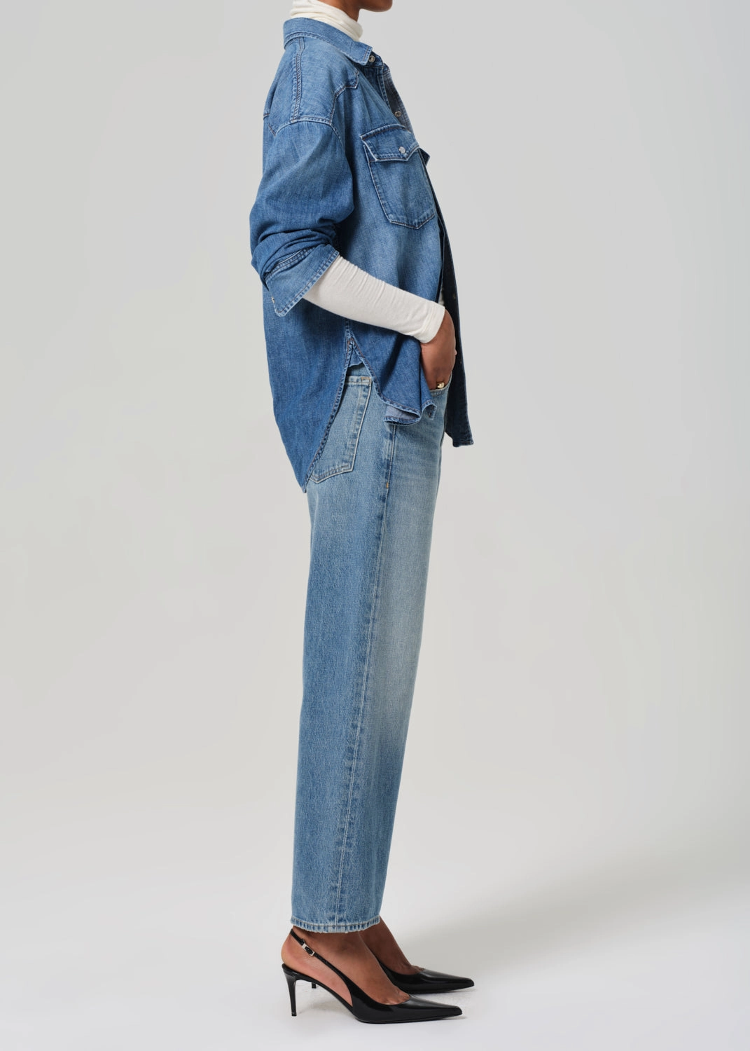 Gaucho Vintage Wide Leg in Sodapop Universal Fit Design