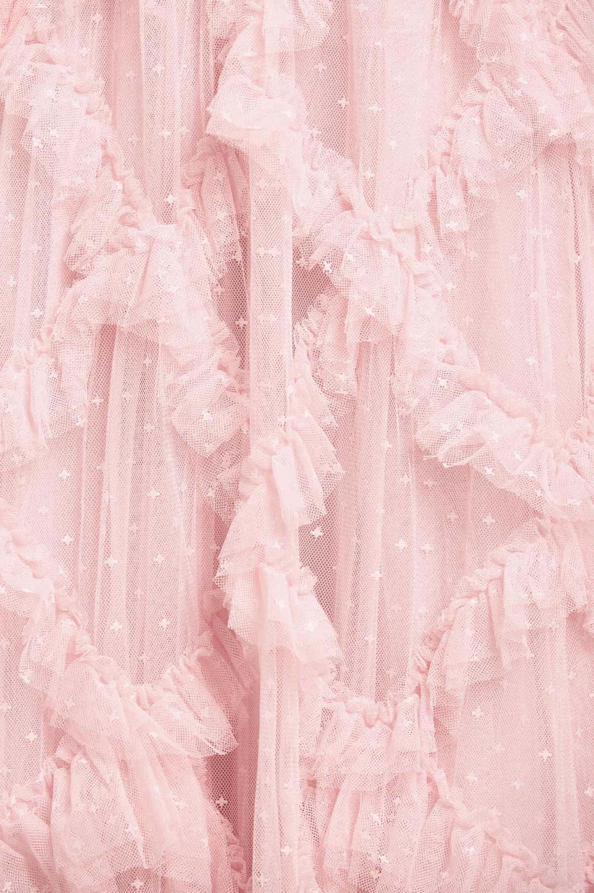 summer look Genevieve Ruffle Gown