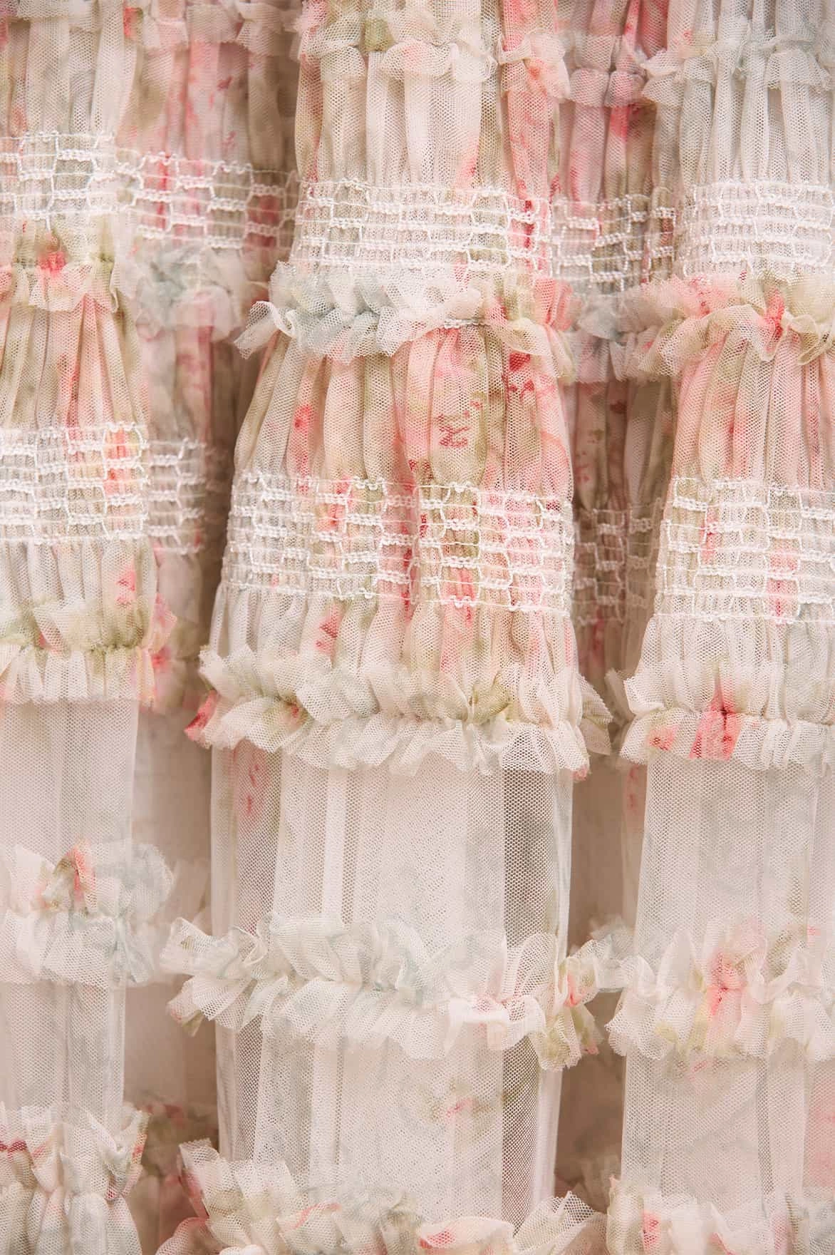 Madame Rose Elodie Off-Shoulder Ankle Gown Fitted Style