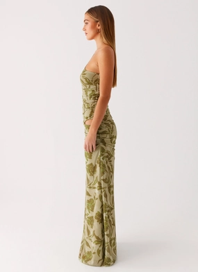 Georgiana Maxi Dress - Jade Fern
