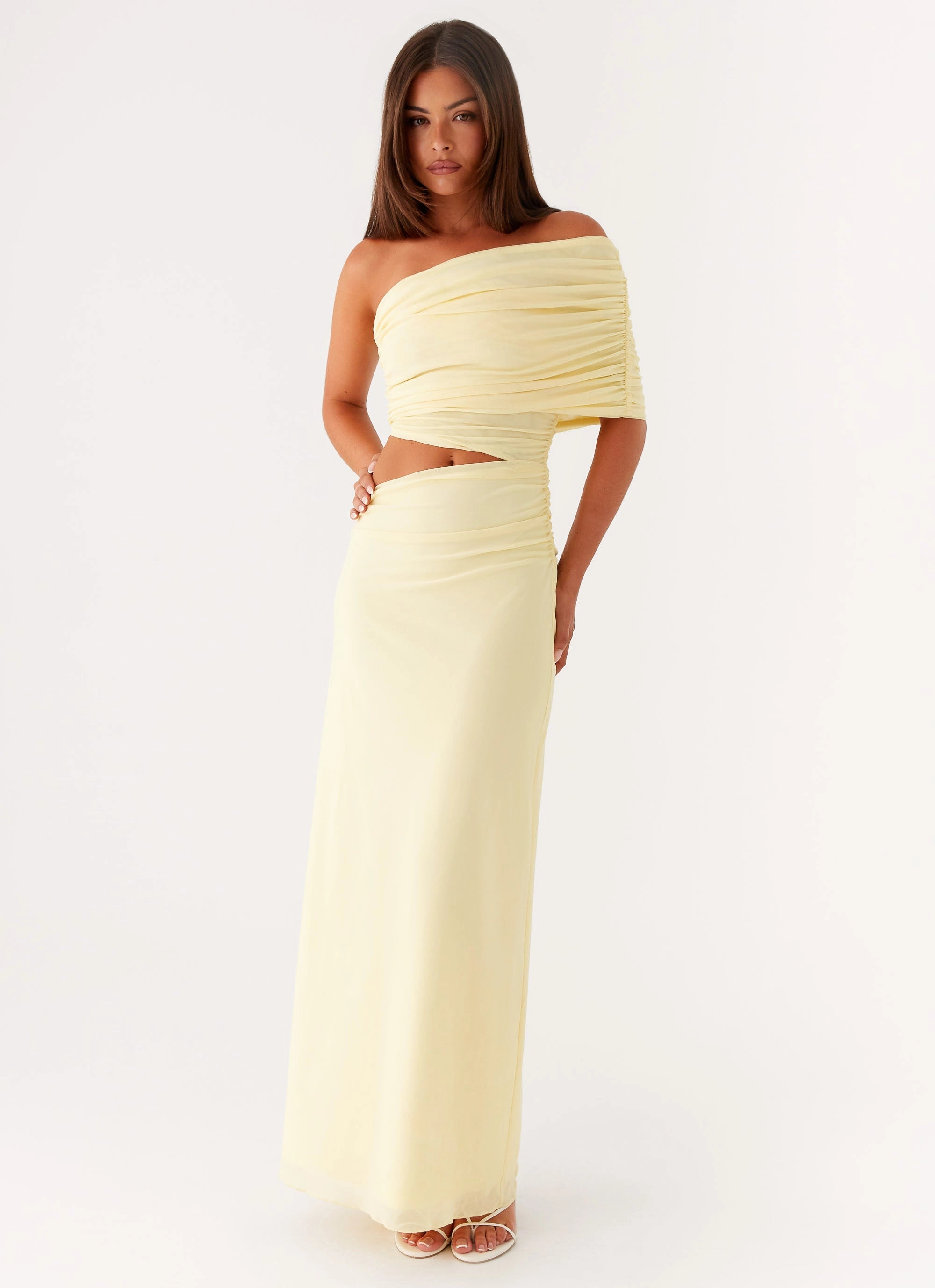 Gillian Maxi Dress - Yellow