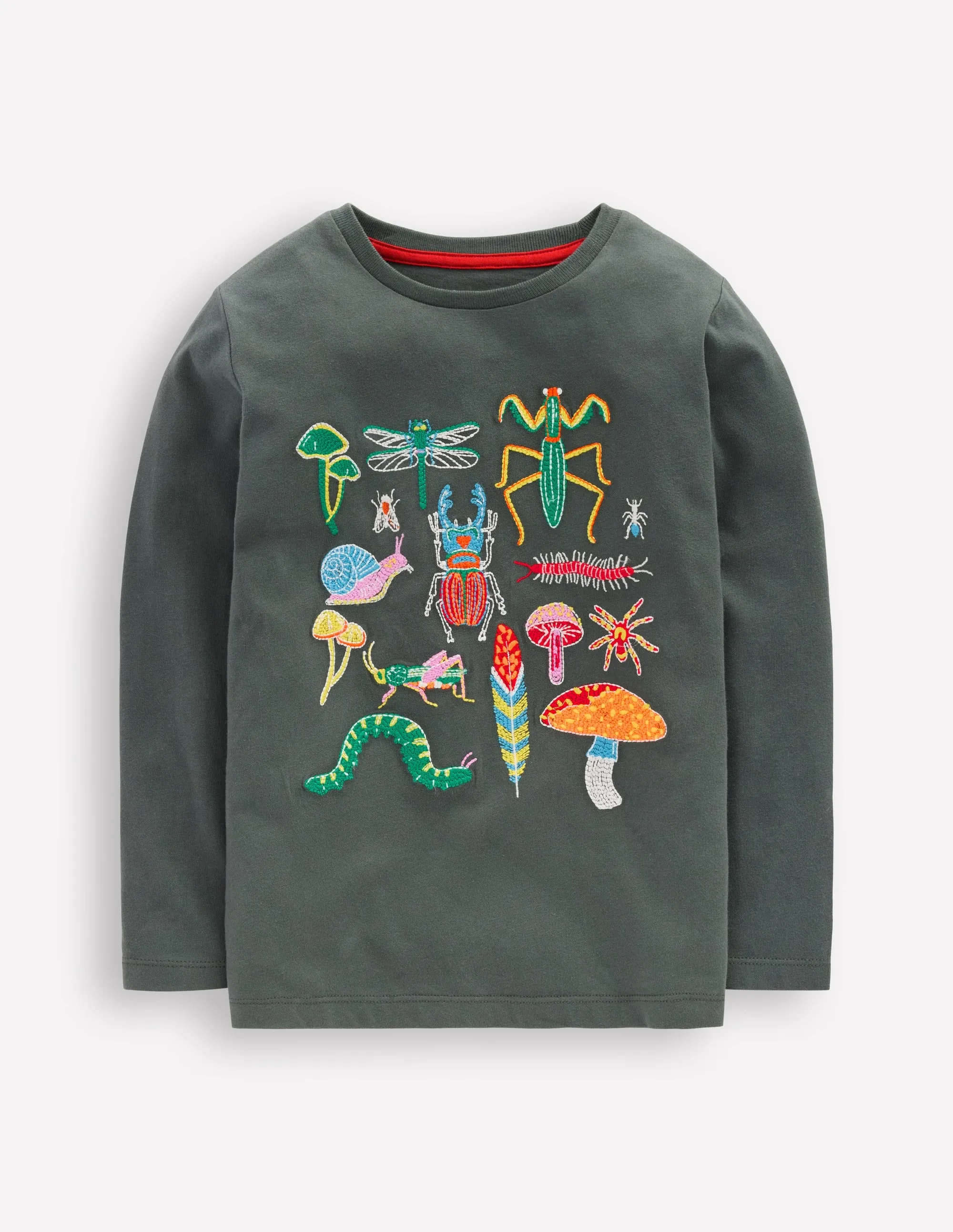 Glow Superstitch T-shirt-Smoke Insects Chic Look