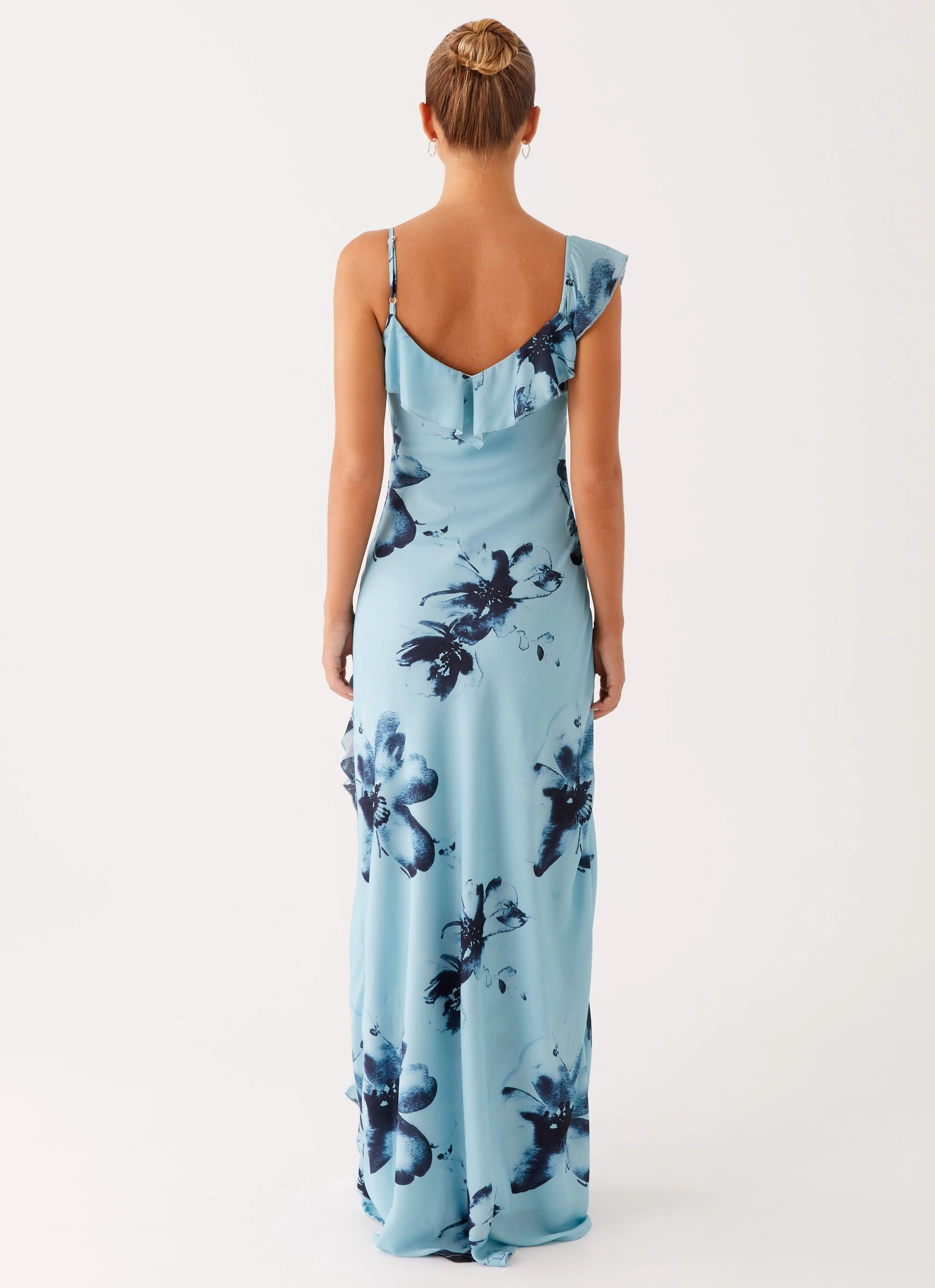 Goldsmith Maxi Dress - Blue Black Floral