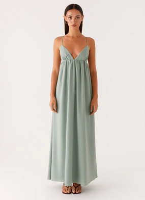 Greer Maxi Dress - Sage