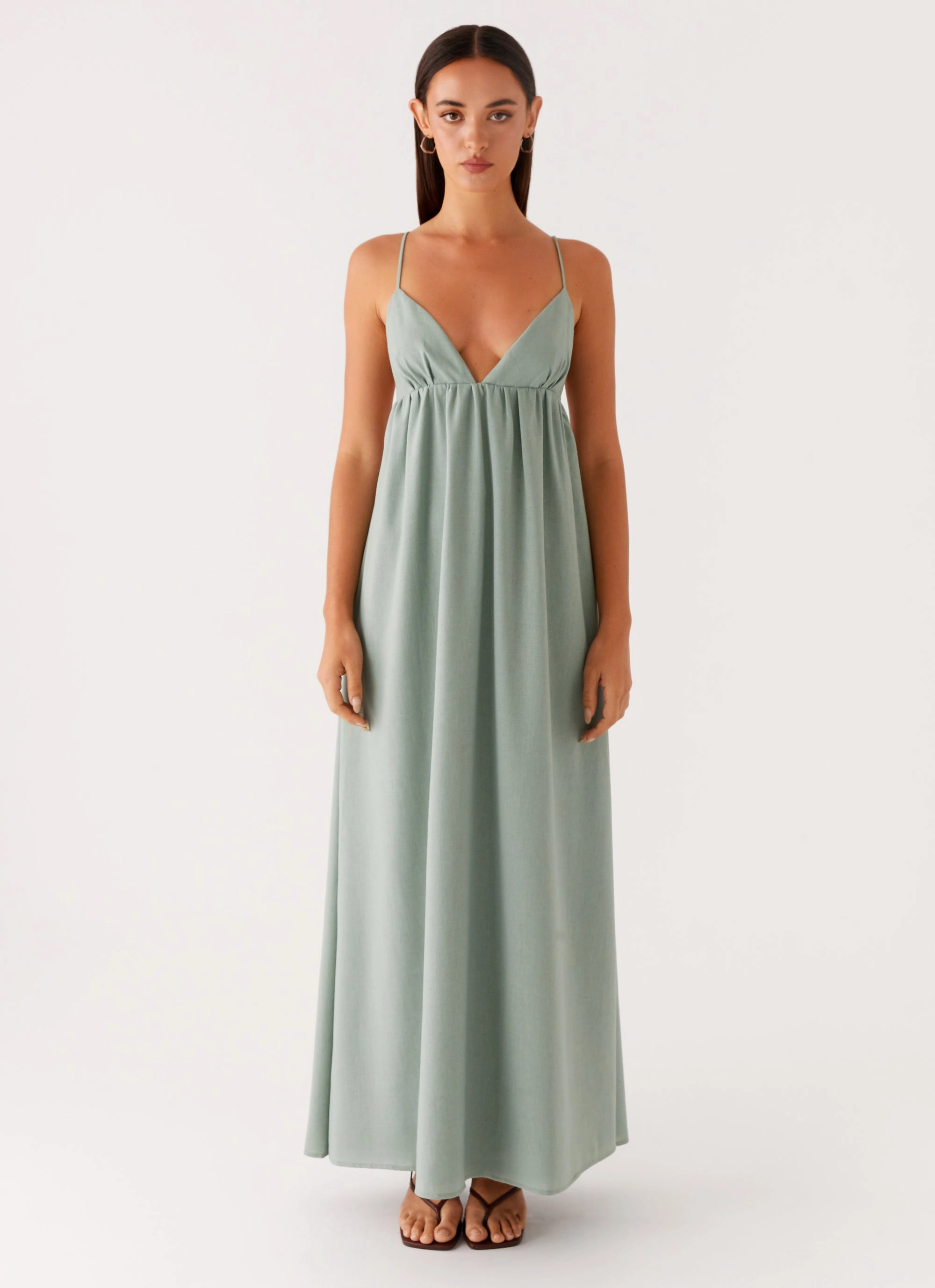 Greer Maxi Dress - Sage