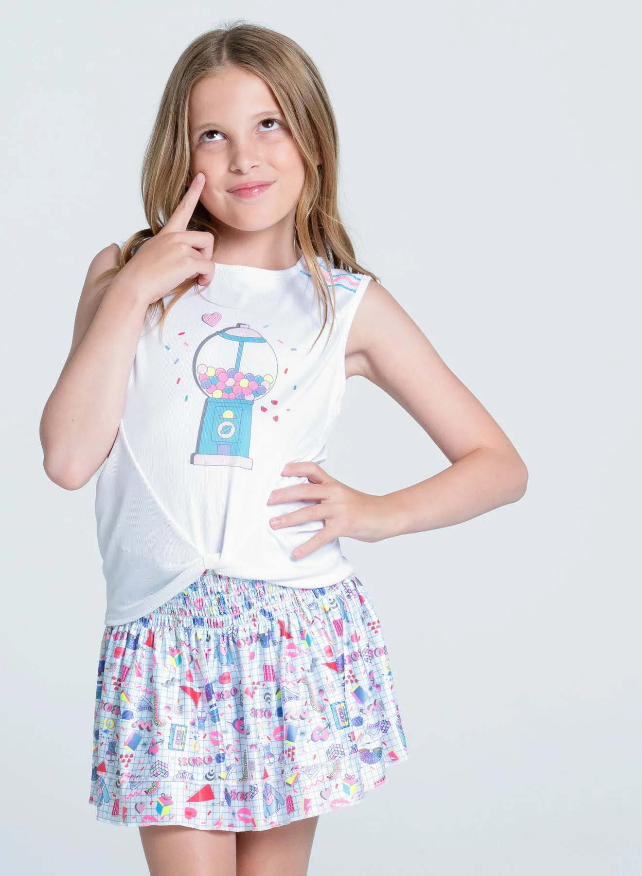 FrictionResistant Fabric Gumball Girl Tank