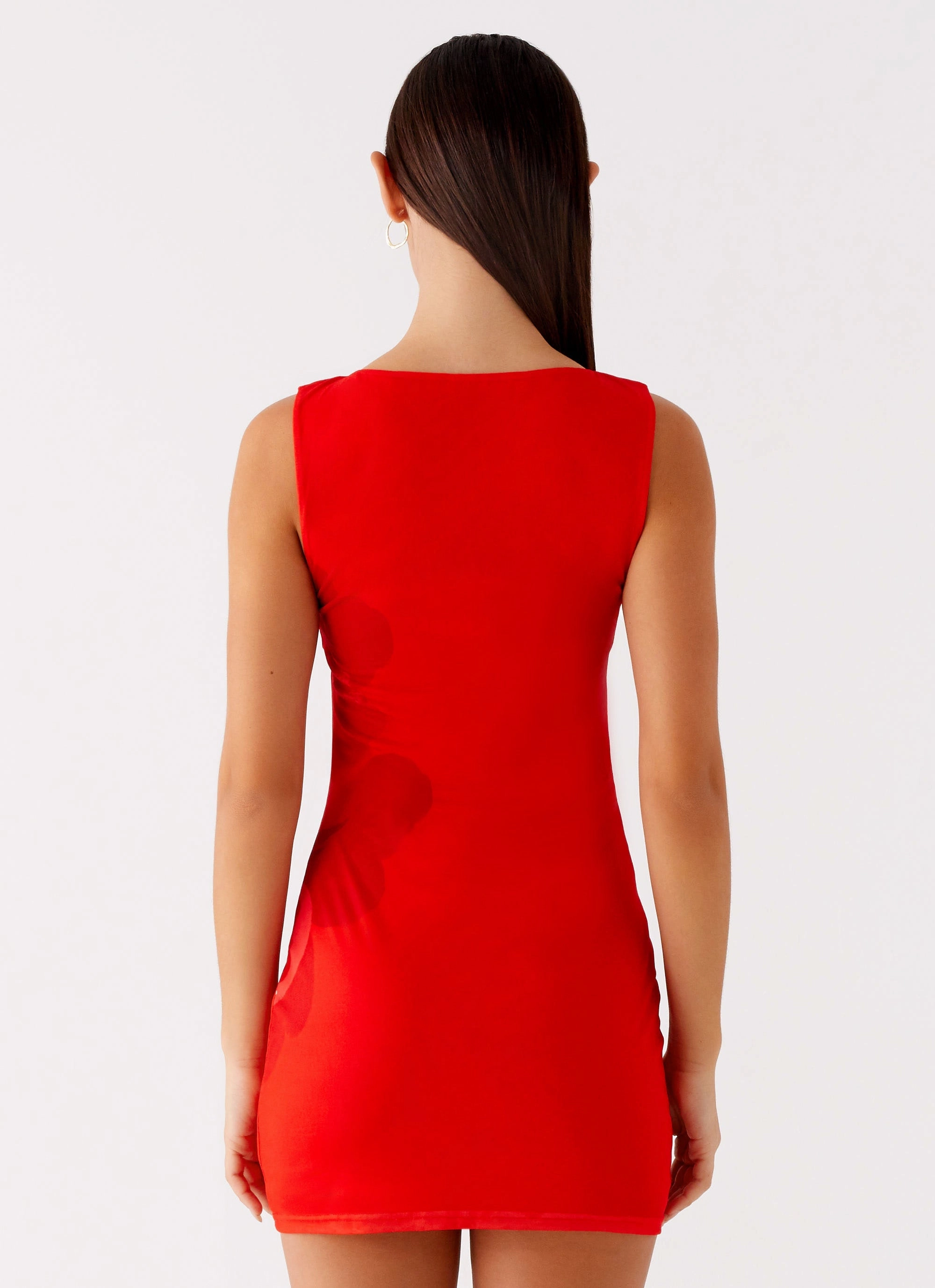 Happy Hour Mini Dress - Red