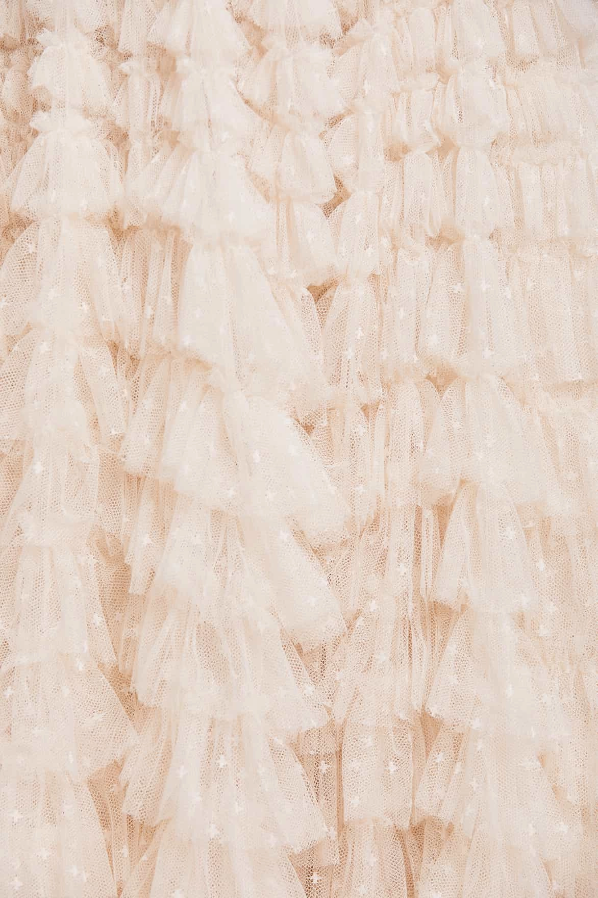 Hattie Ruffle Strapless Ankle Gown Style Option