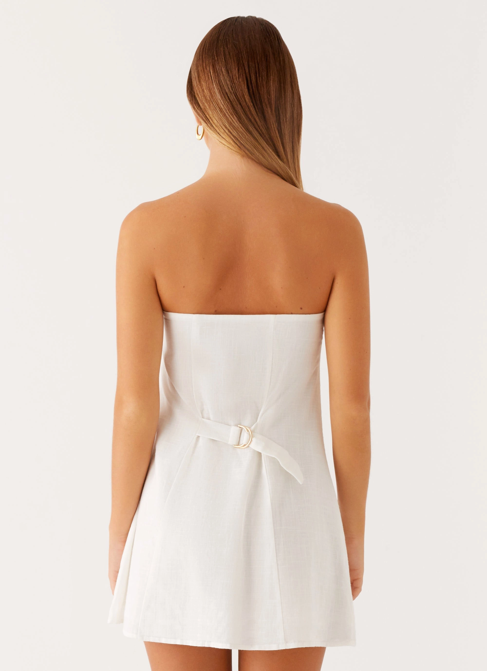 Hazel Mini Dress - White