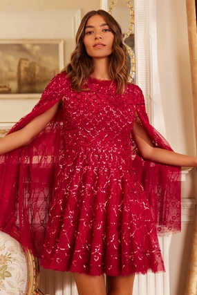 Heart Lattice Micro Mini Dress Stylish Comfort Inclusive Fit