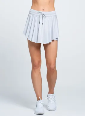 High Waist All That Shimmers Skirt Fitted waist