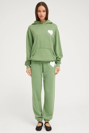 HighStrength Threadwork TaglessDesign Fern Heart Sweatpants