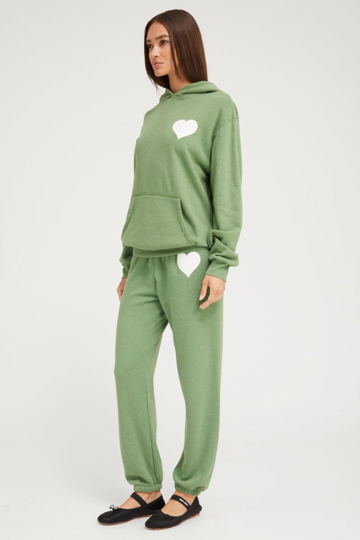 Fern Heart Sweatpants OdorResistant OdorControl