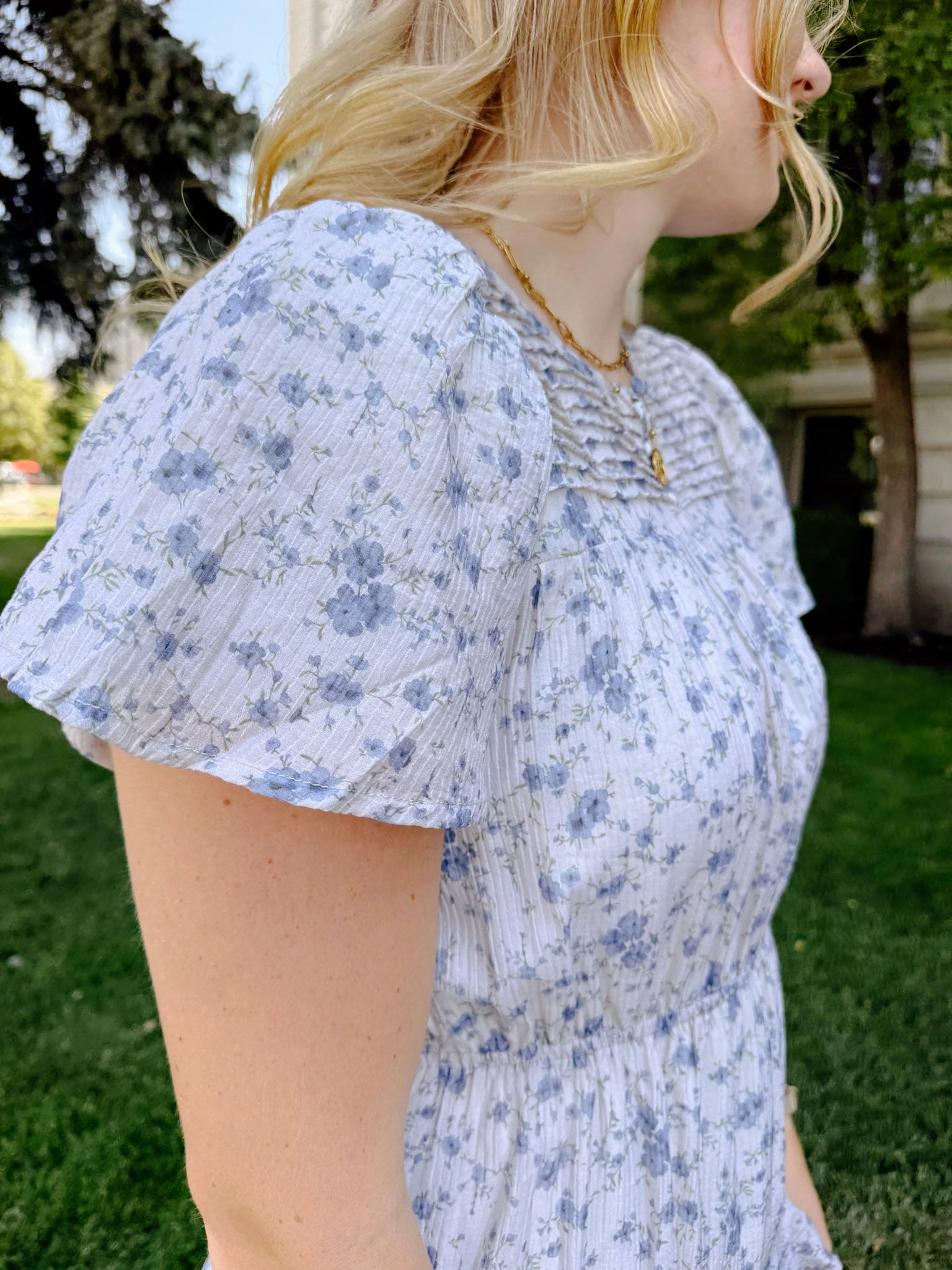 Hilary Dress Sharp Motion Asymmetrical hem