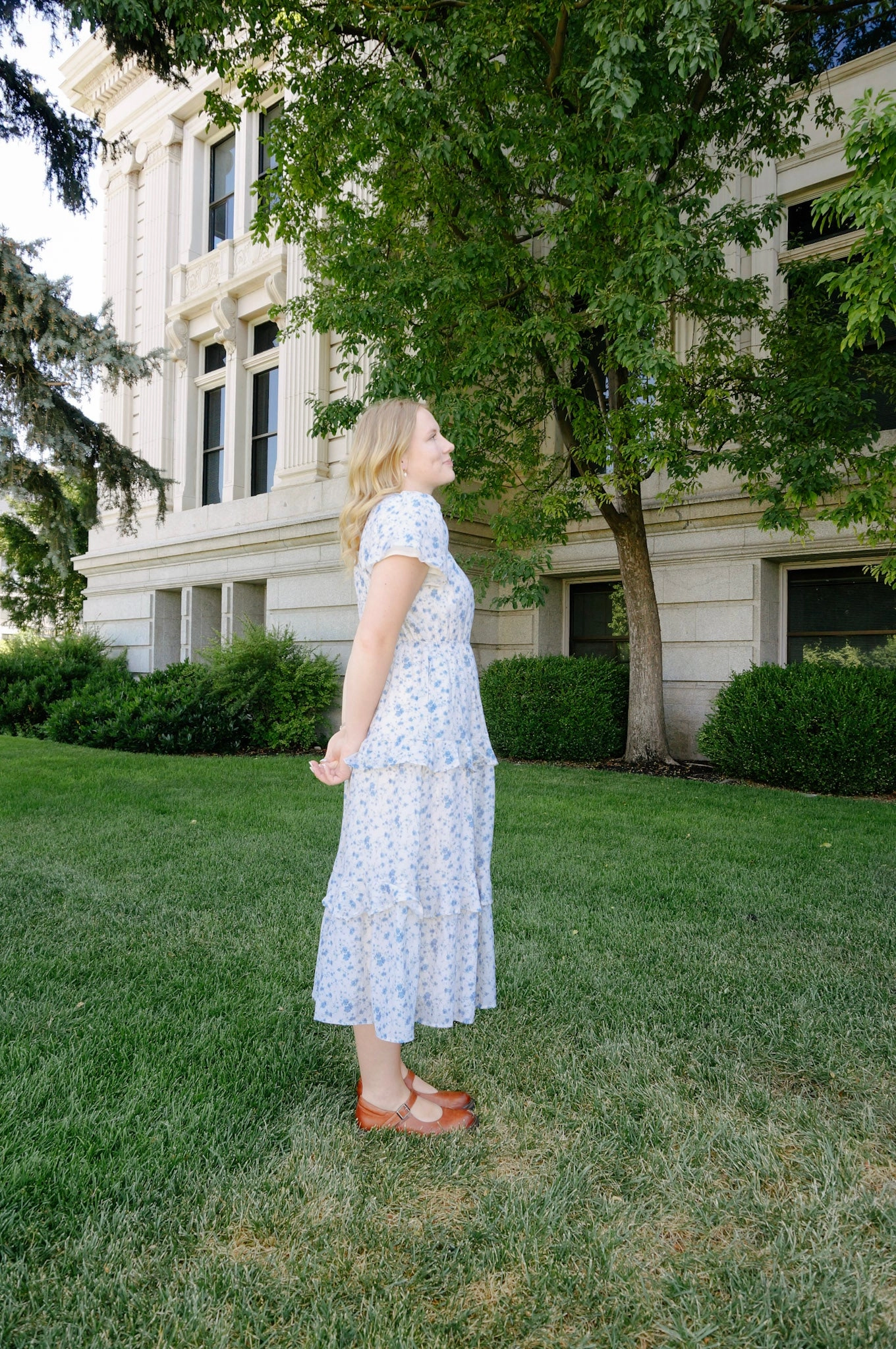 Hilary Dress Statement-Buttons