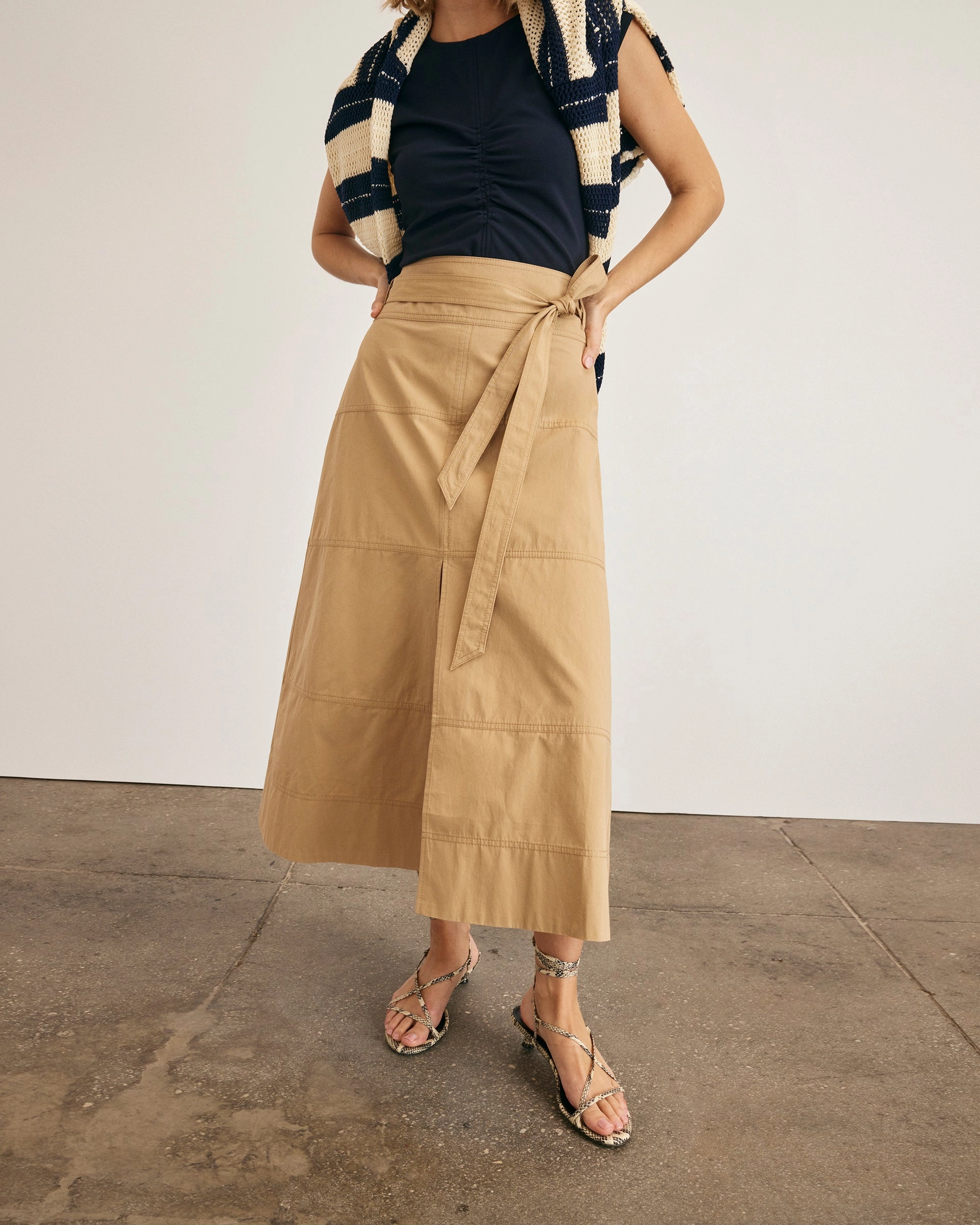 SoftCottonBlend Quality Material Hudson Skirt