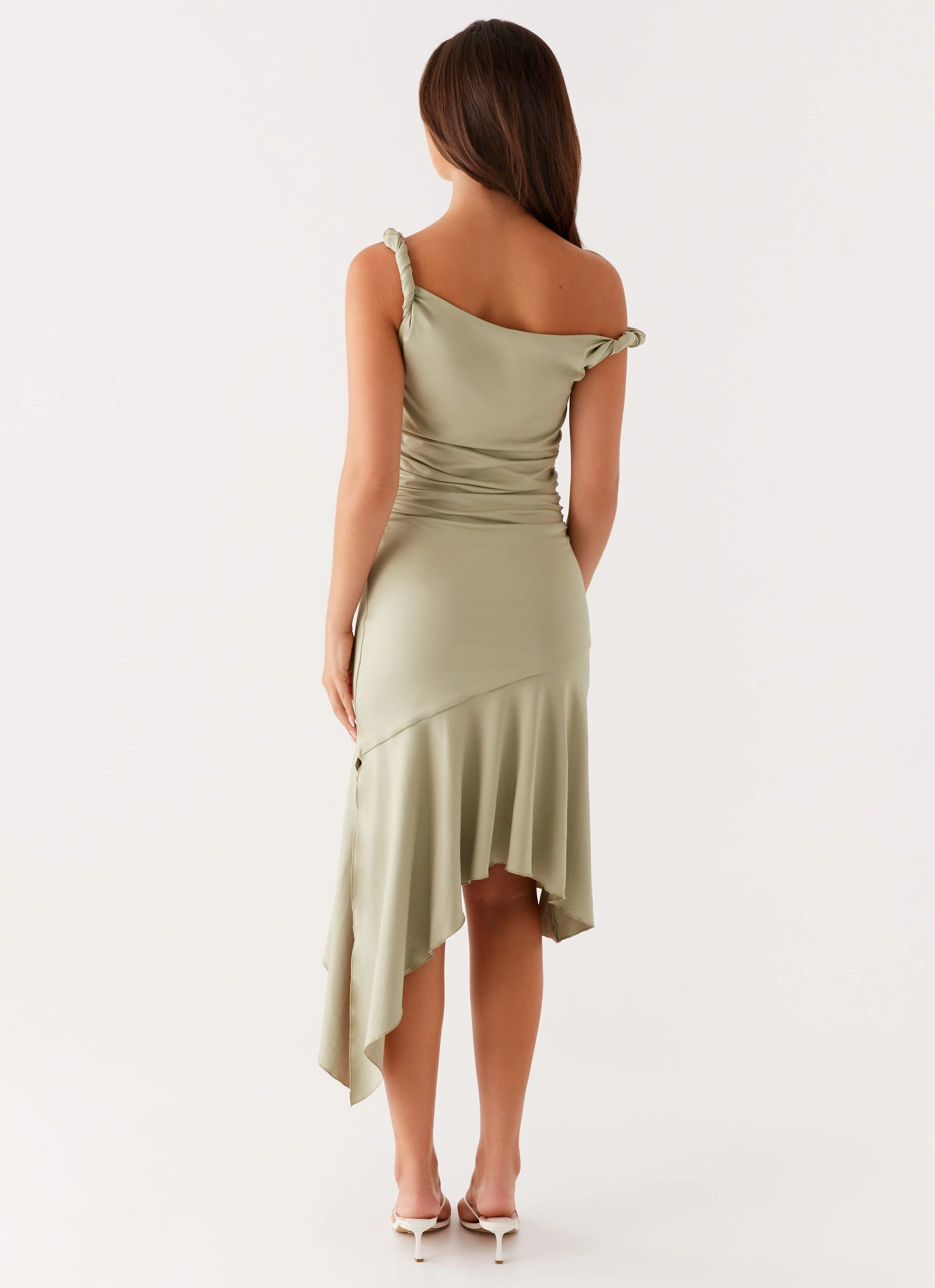 Huntah Midi Dress - Sage