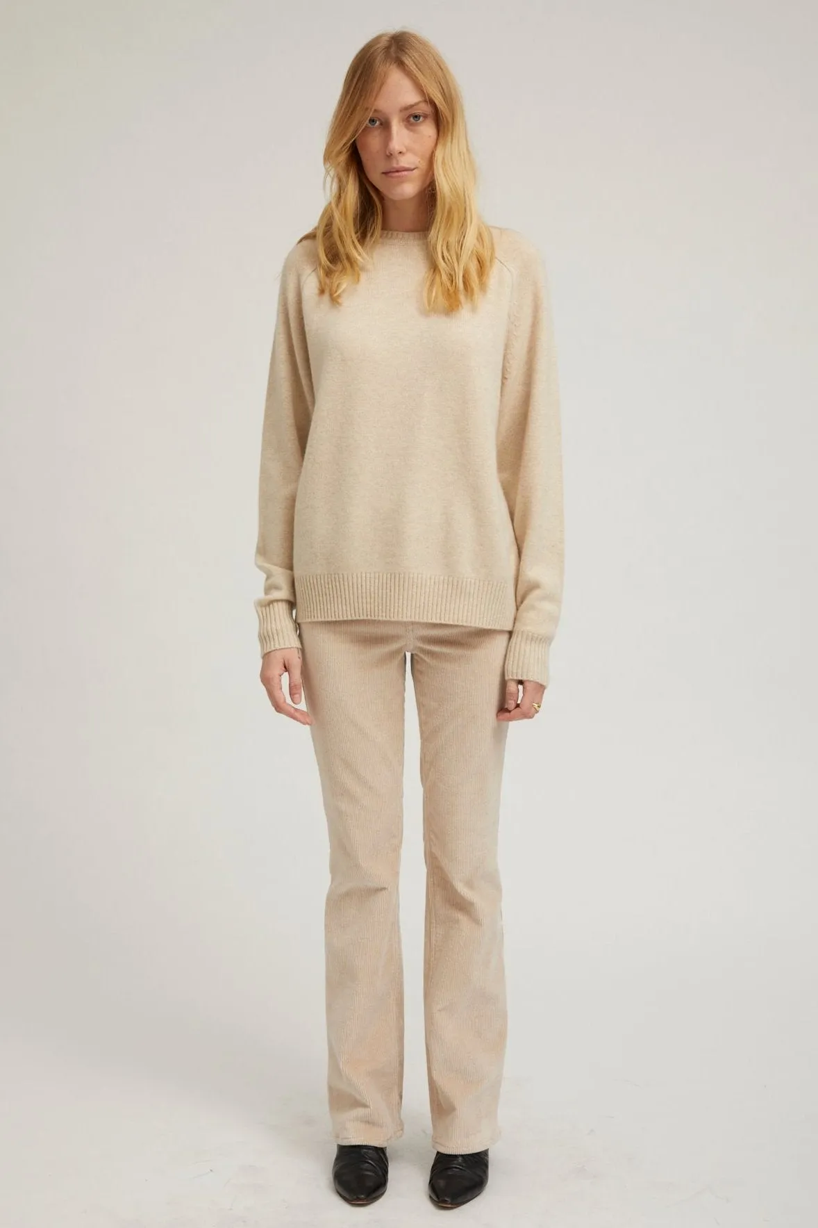 Oat Corduroy Micro Flare Pants Smart Utility