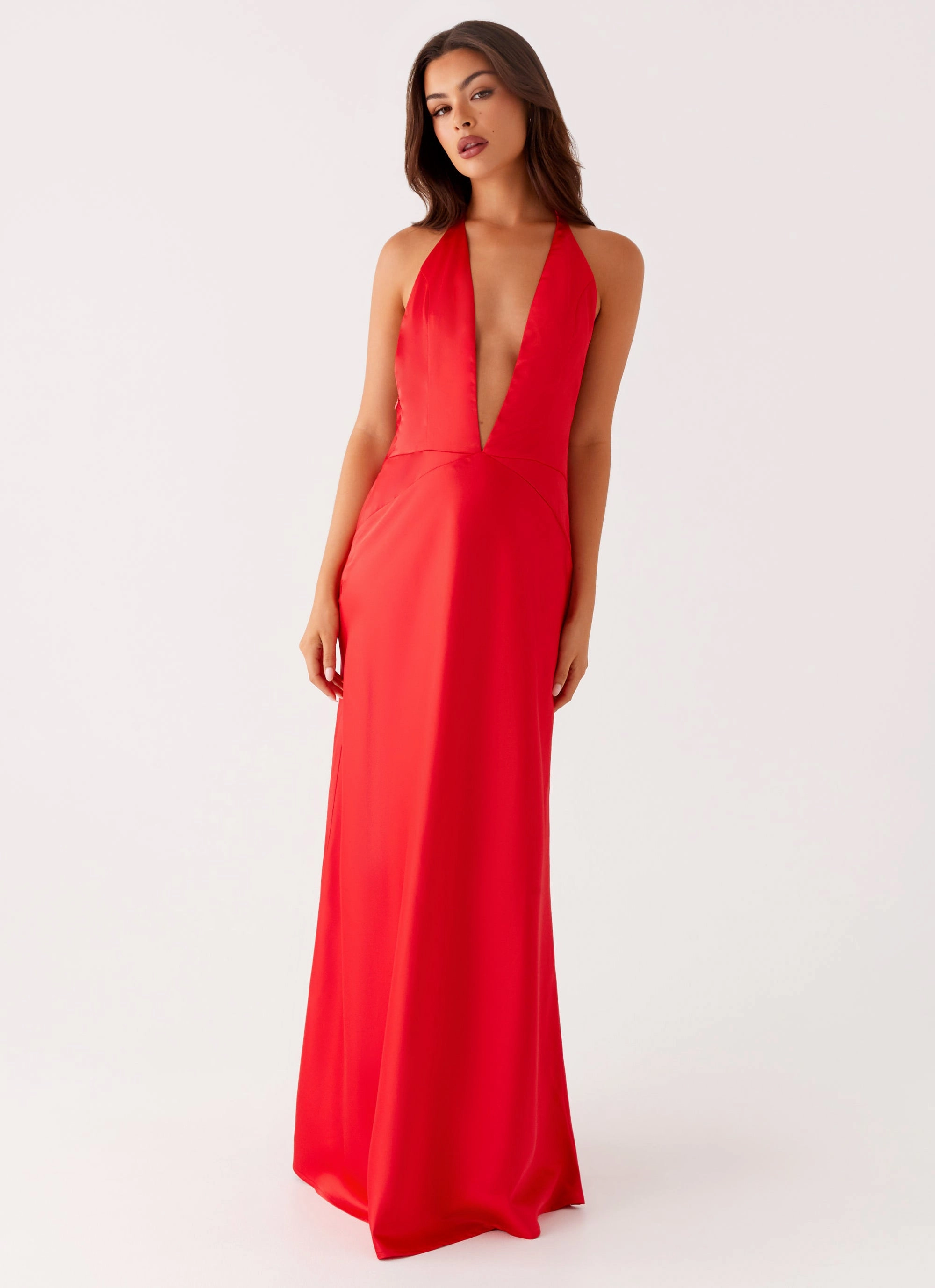 Idol Maxi Dress - Red