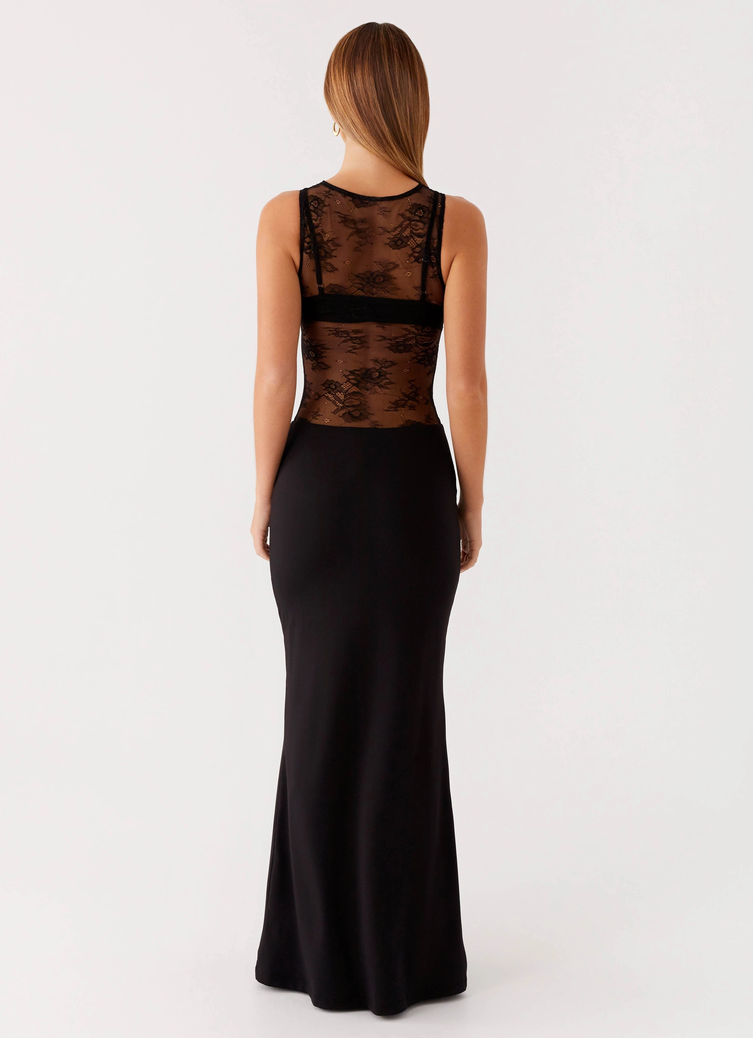 Imperial Maxi Dress - Black