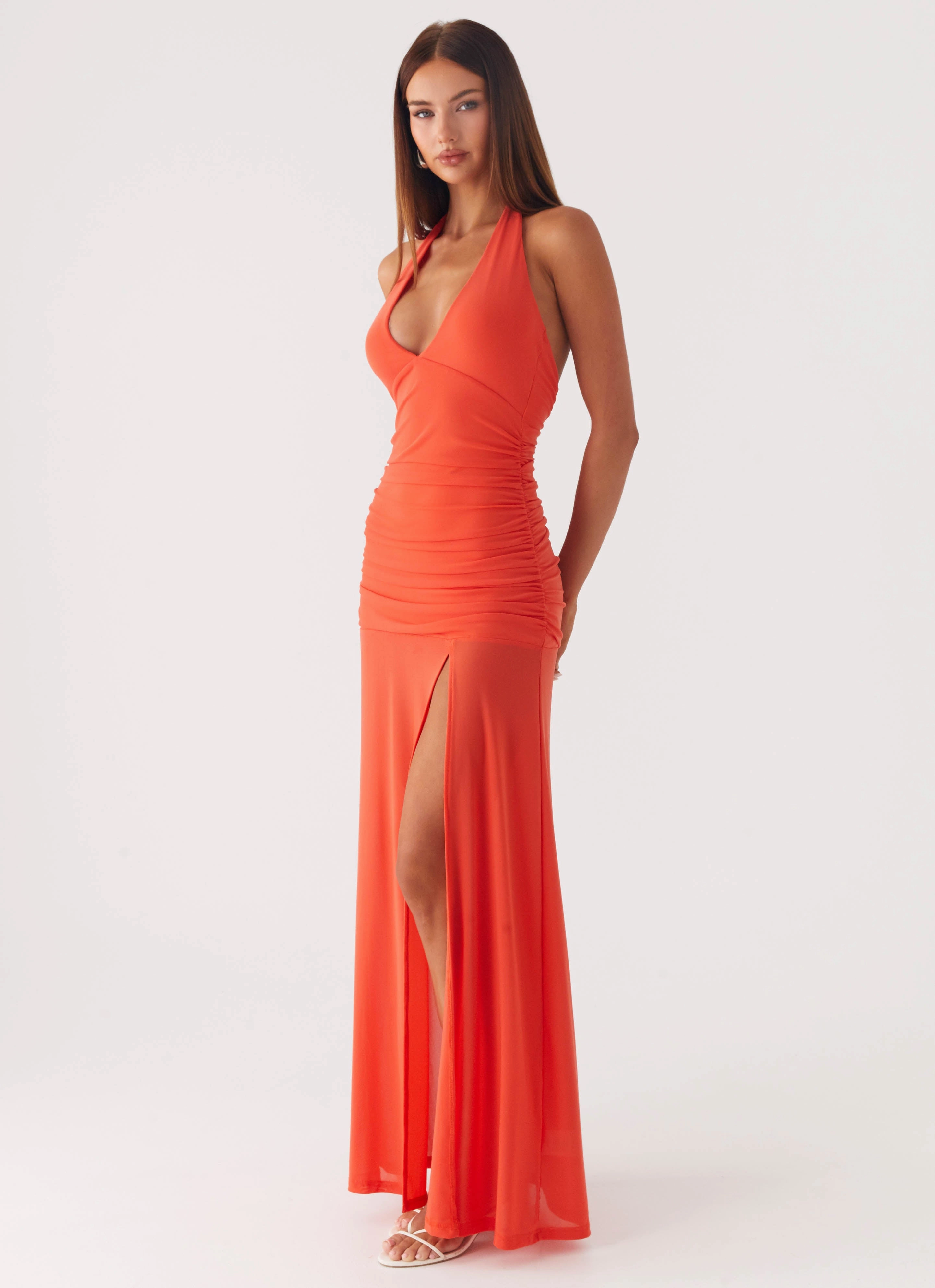 Island Muse Dress - Coral