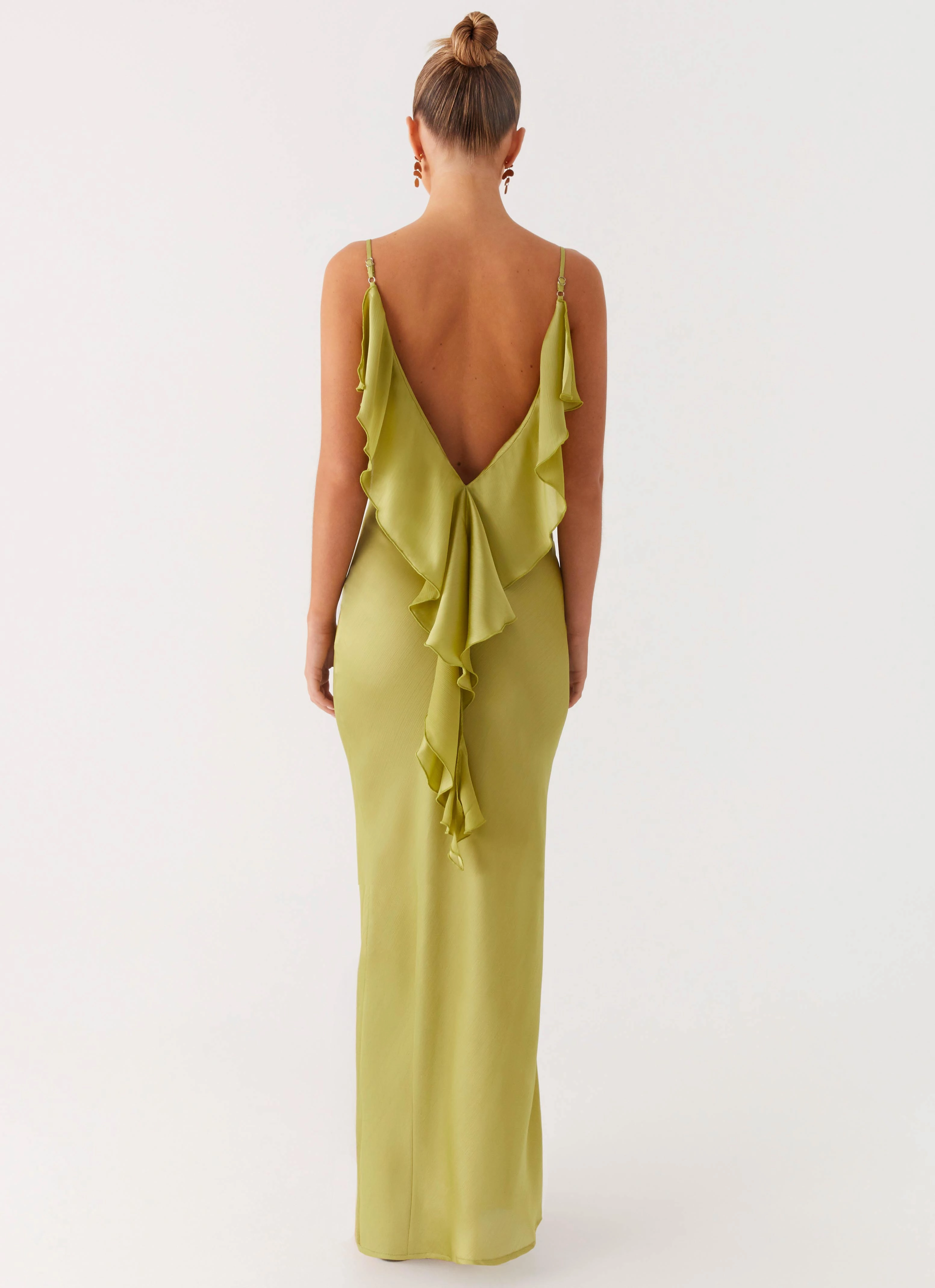 Jade Escape Maxi Dress - Lime