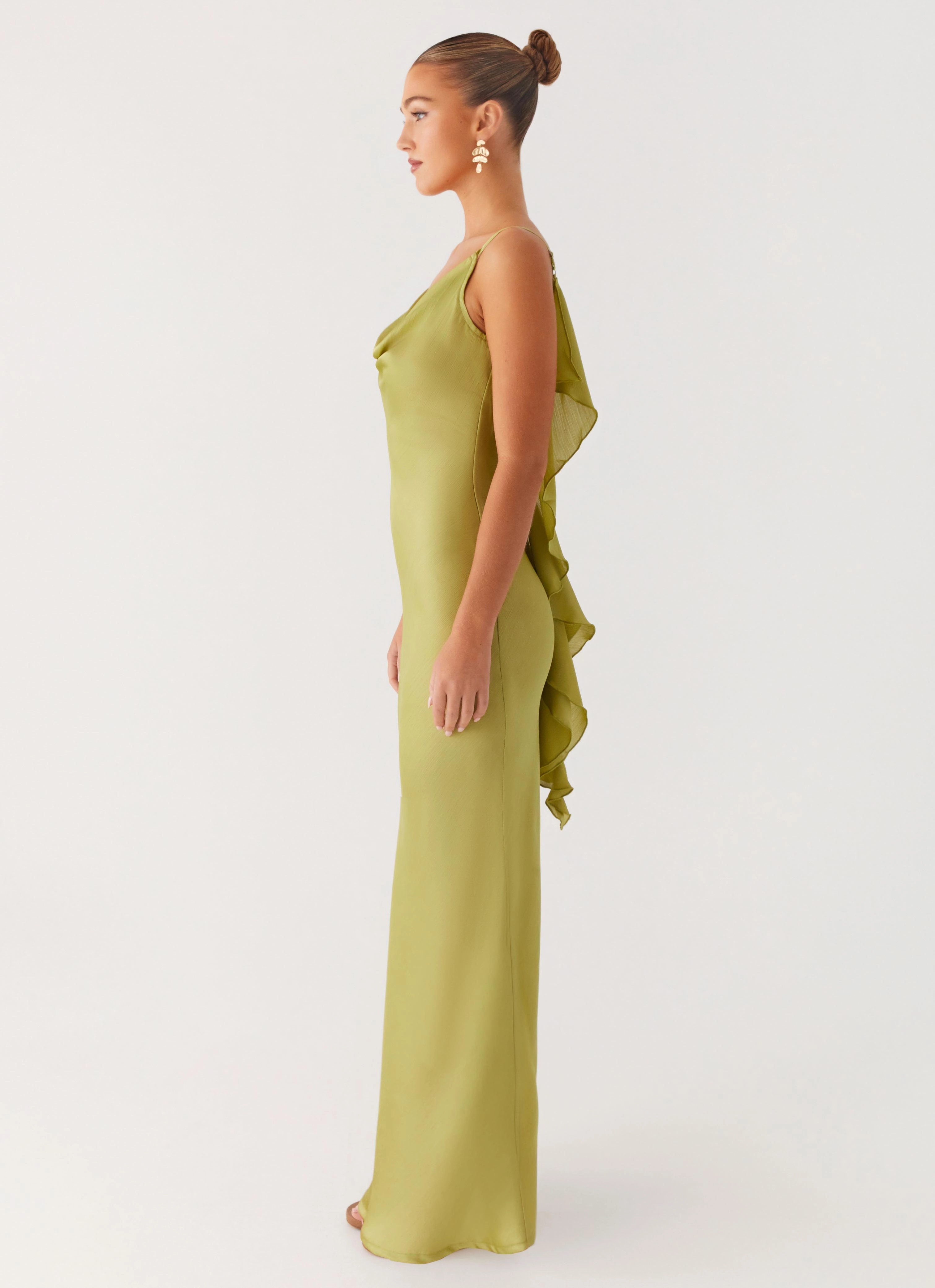 Jade Escape Maxi Dress - Lime