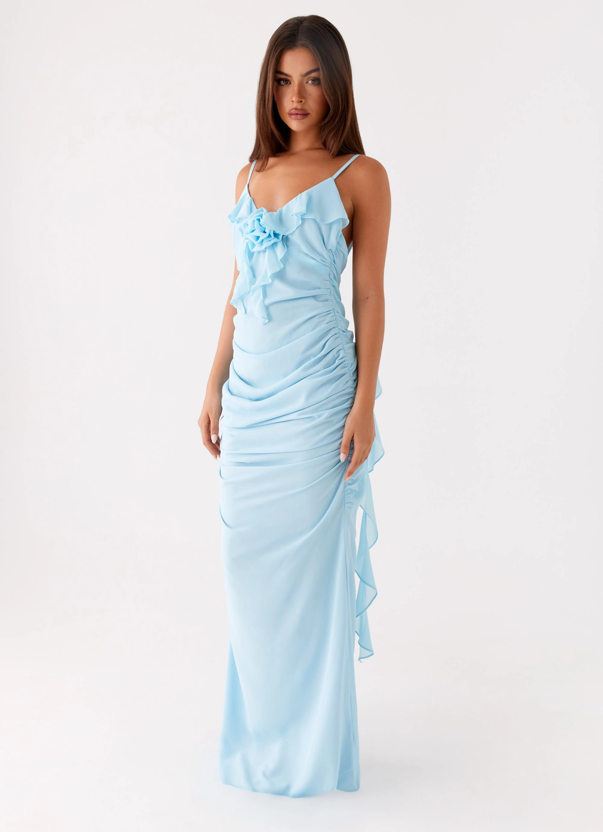Jasmina Maxi Dress - Blue