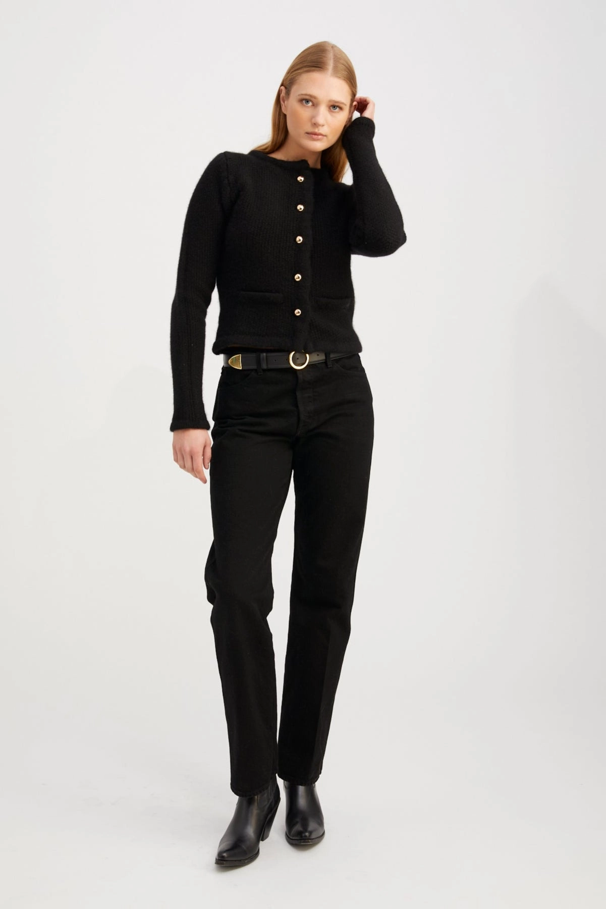 Multi Pocket System Jerry Slim Boyfriend Denim