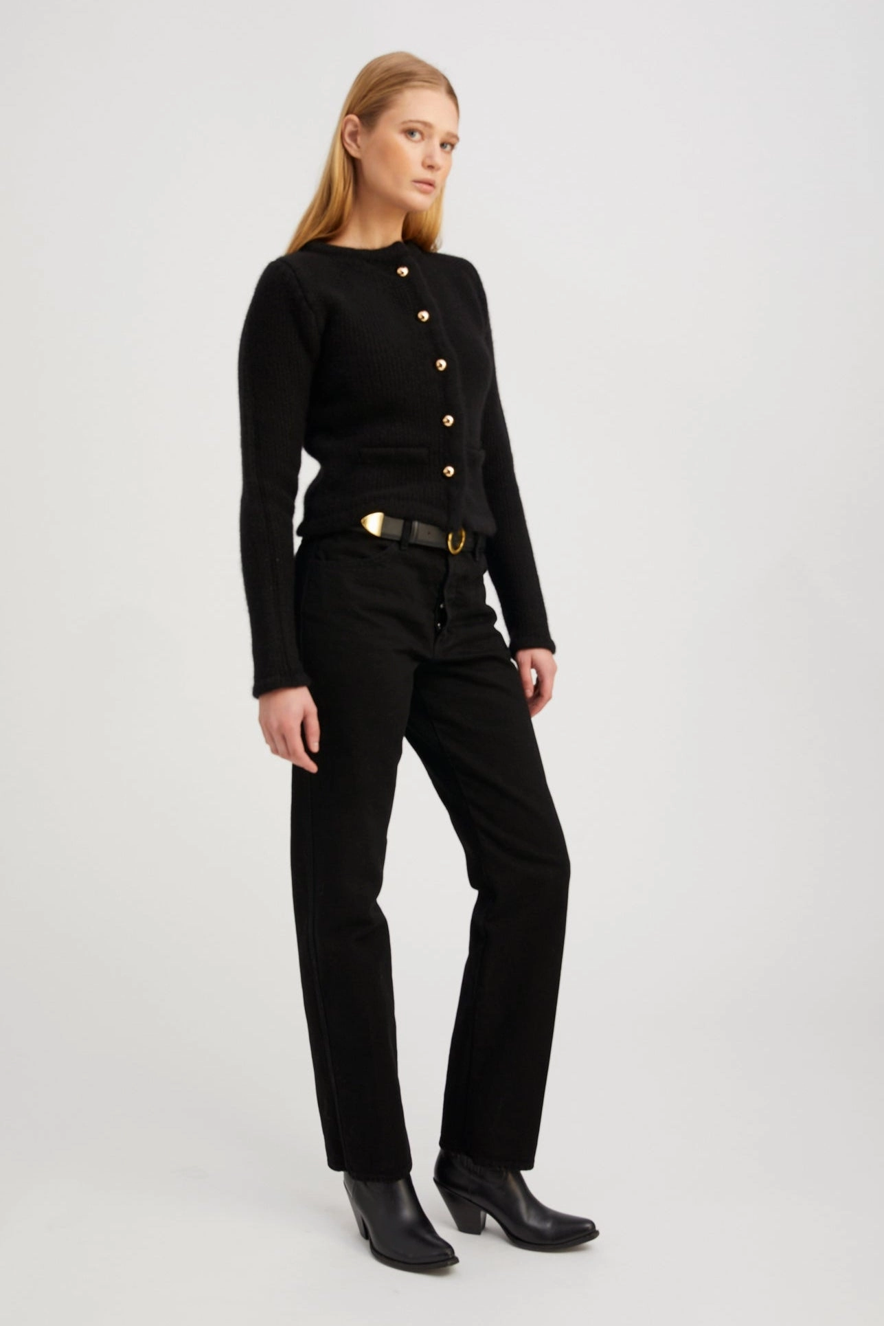 Neutral Style Chic Design Jerry Slim Boyfriend Denim