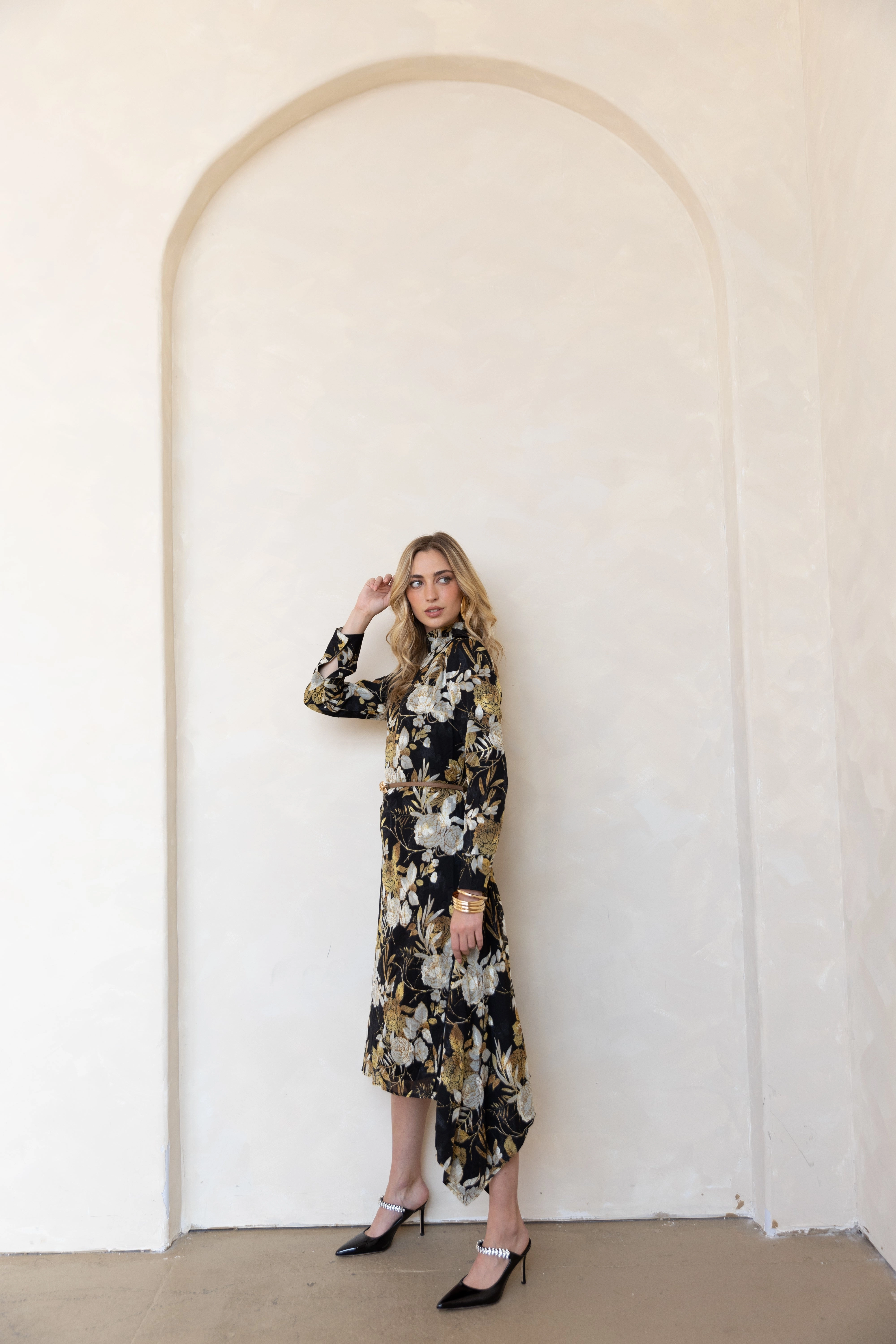 Happy Scent Jillian Floral Dress