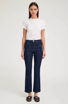 Joan Ankle Flare Denim Loose Fit