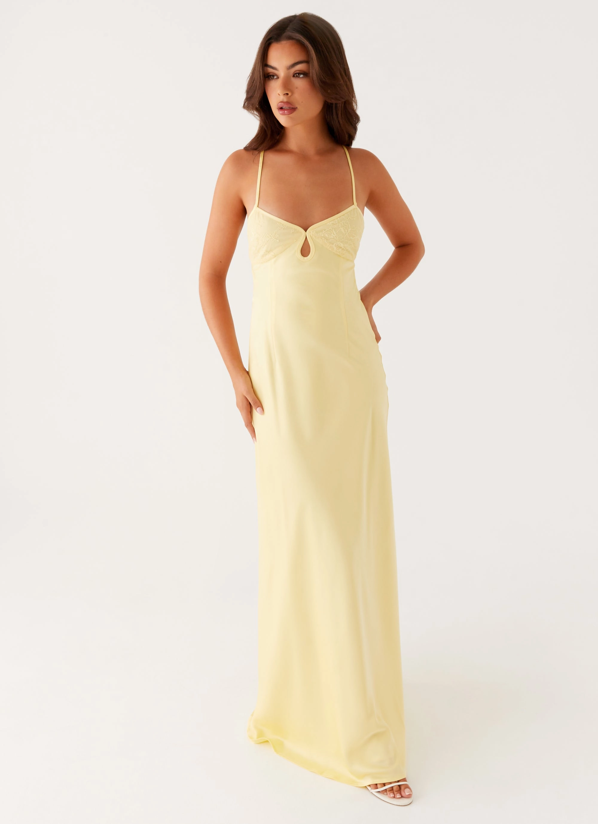 Joanie Maxi Dress - Yellow