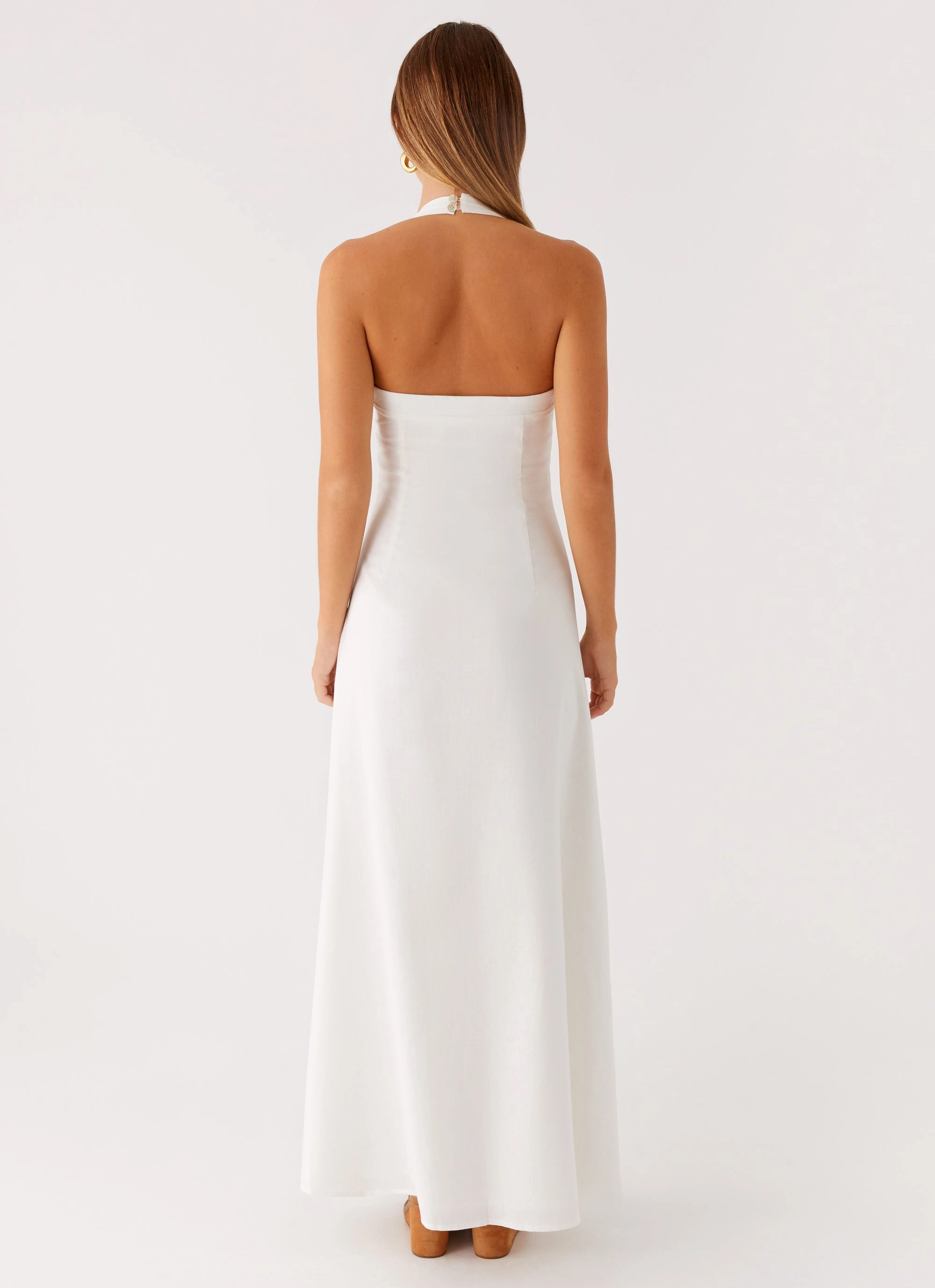 Jovanni Maxi Dress - White