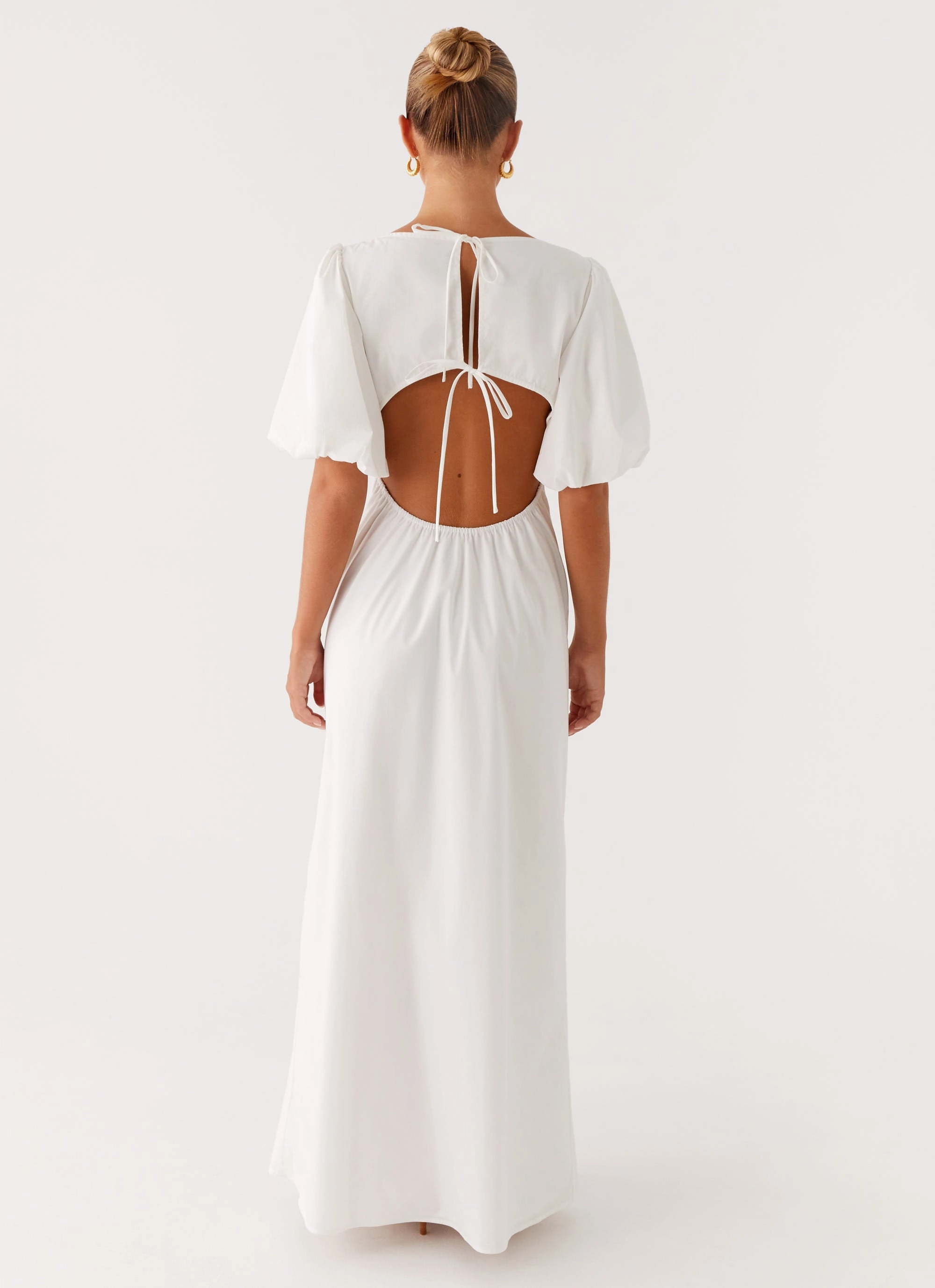 Judy Maxi Dress - White