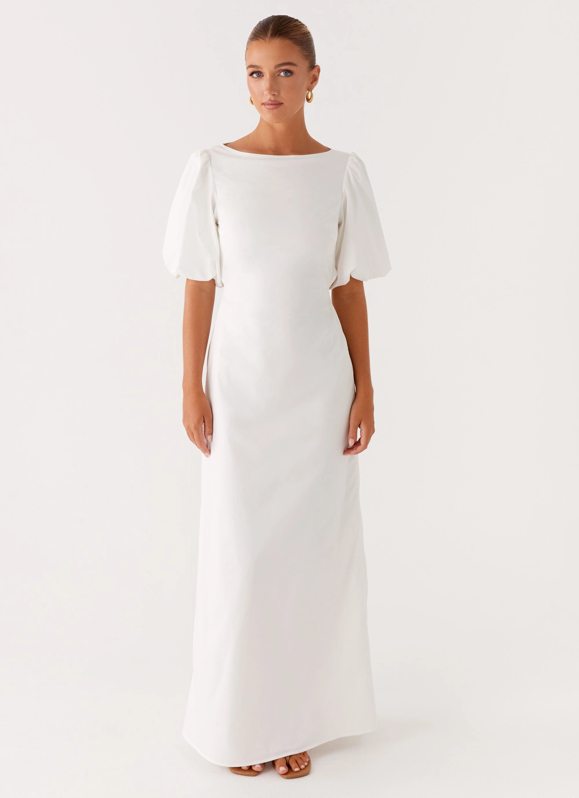Judy Maxi Dress - White