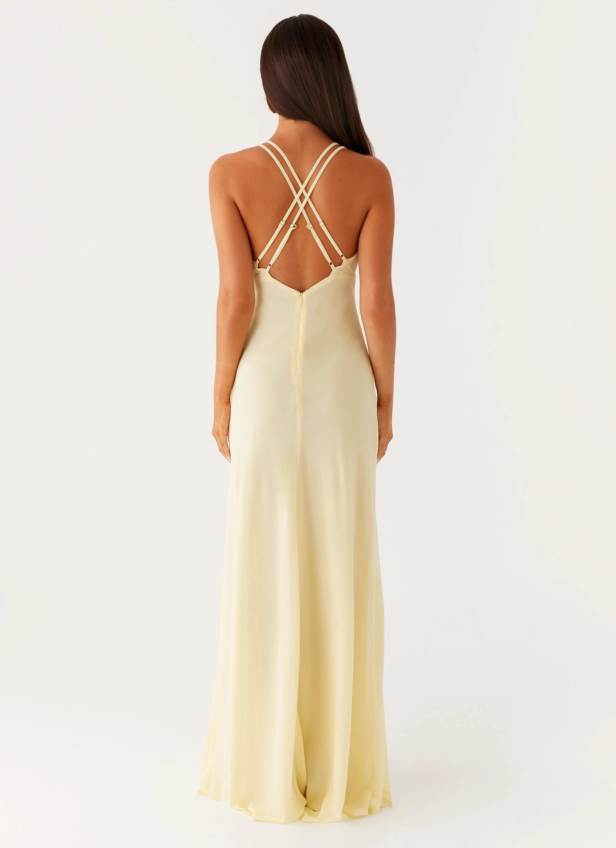 Kacia Maxi Dress - Lemon
