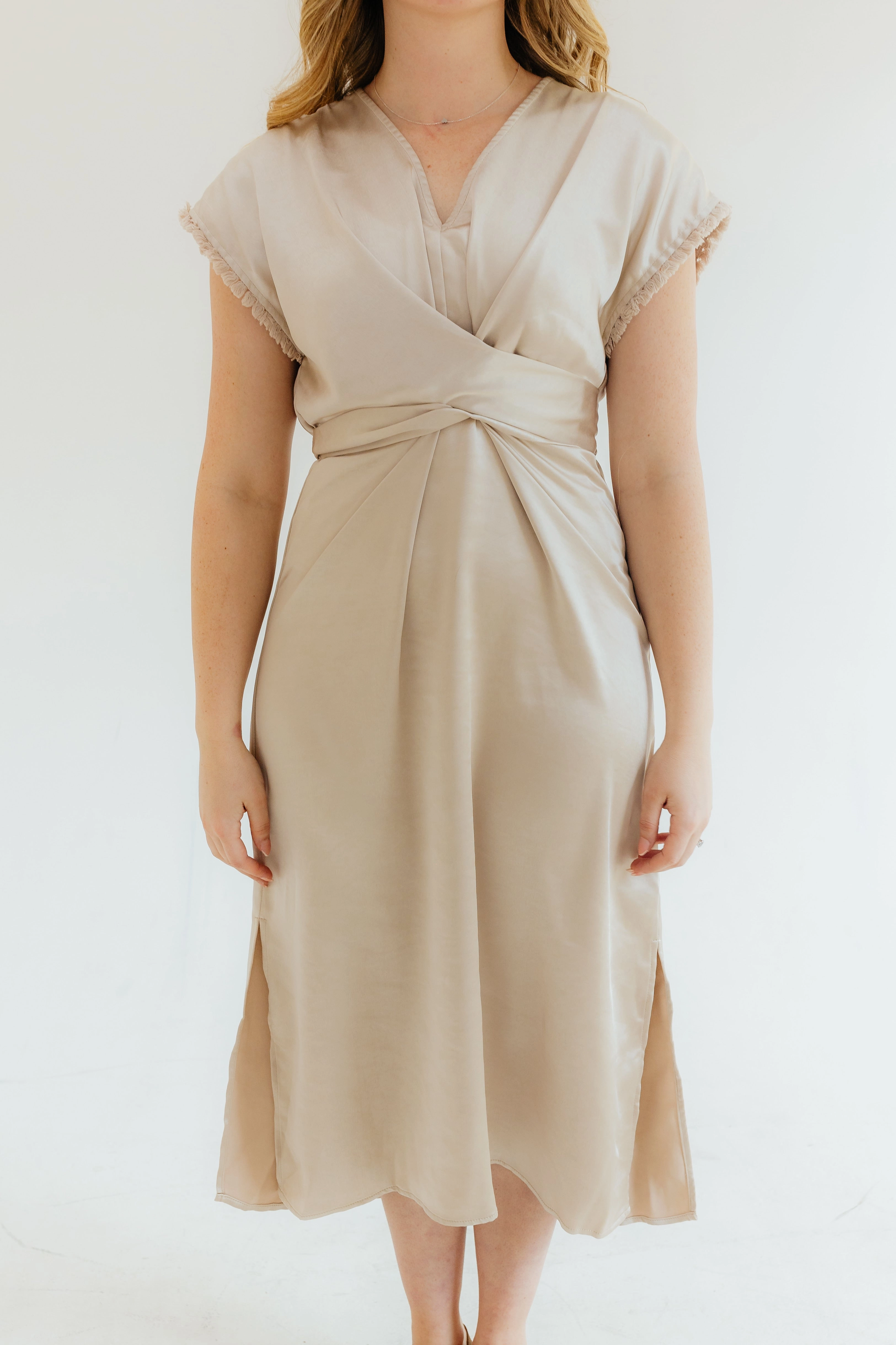 Subtle Drape Karen Dress