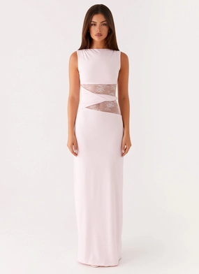 Karma Maxi Dress - Pink