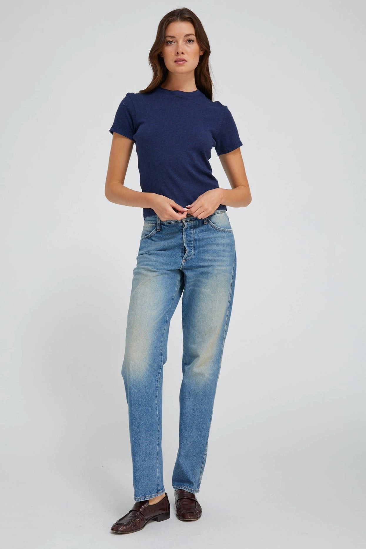 Tight Waist Ready For Action Kate Slim Boyfriend Denim