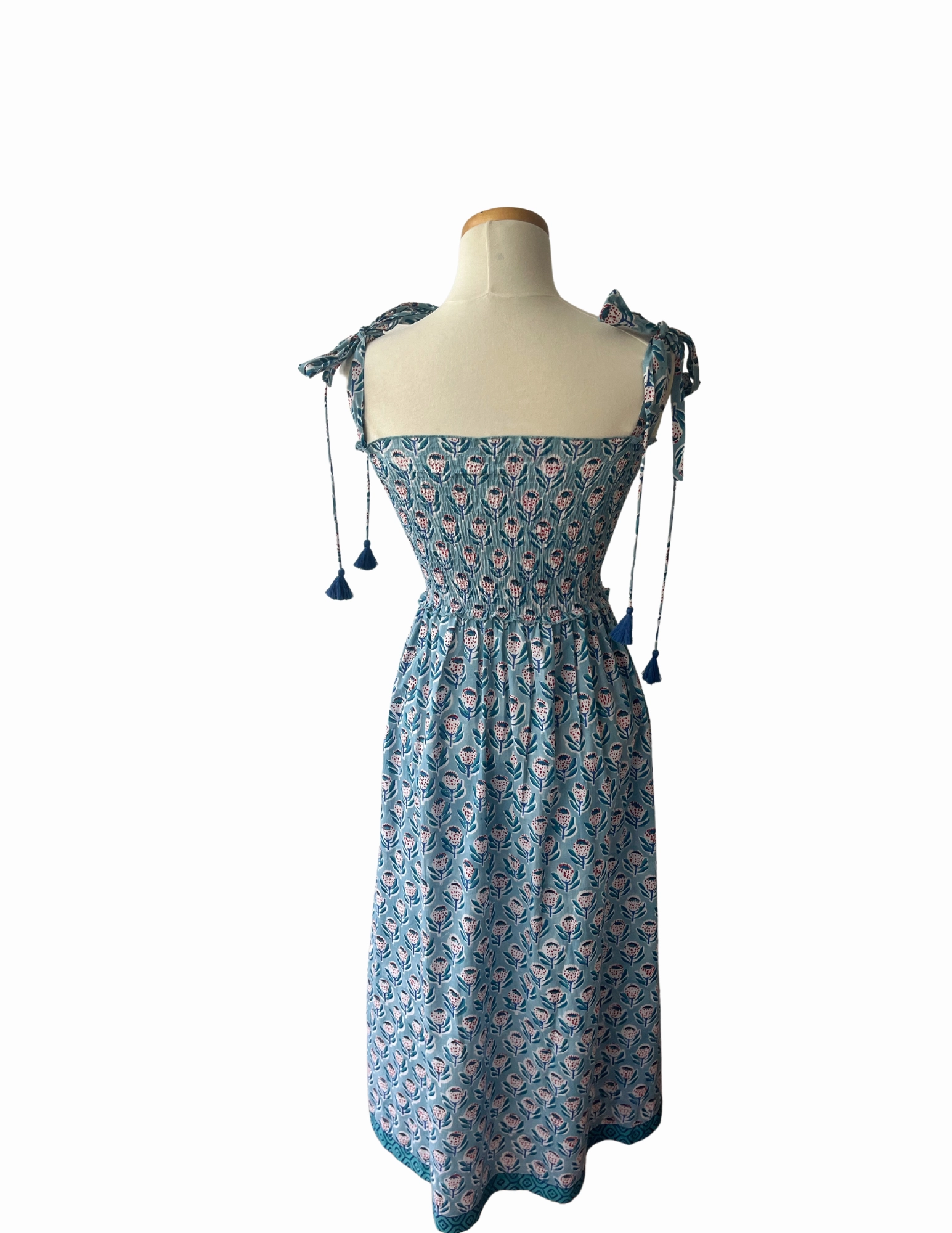 Kingston Dress Cotton Patch Cool Drape