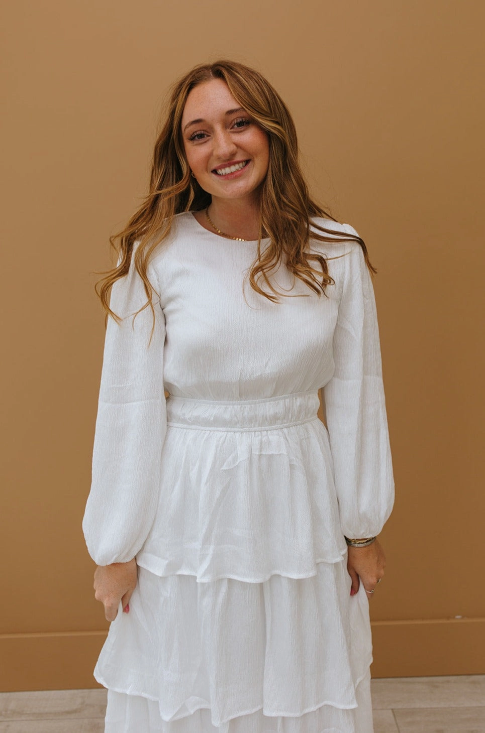 Kinsley Temple Dress Fashionable Layers Cozy Energy